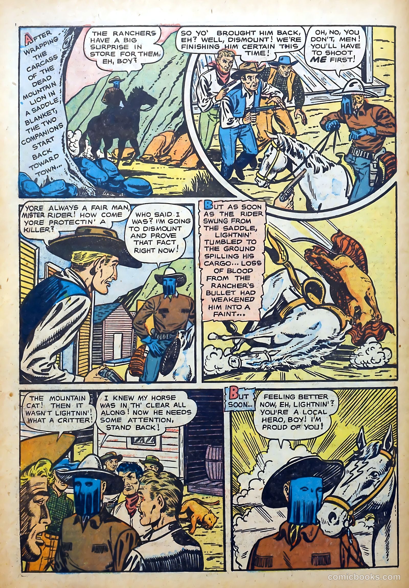 Frontier Trail #6 (1958) — page 34 of 36