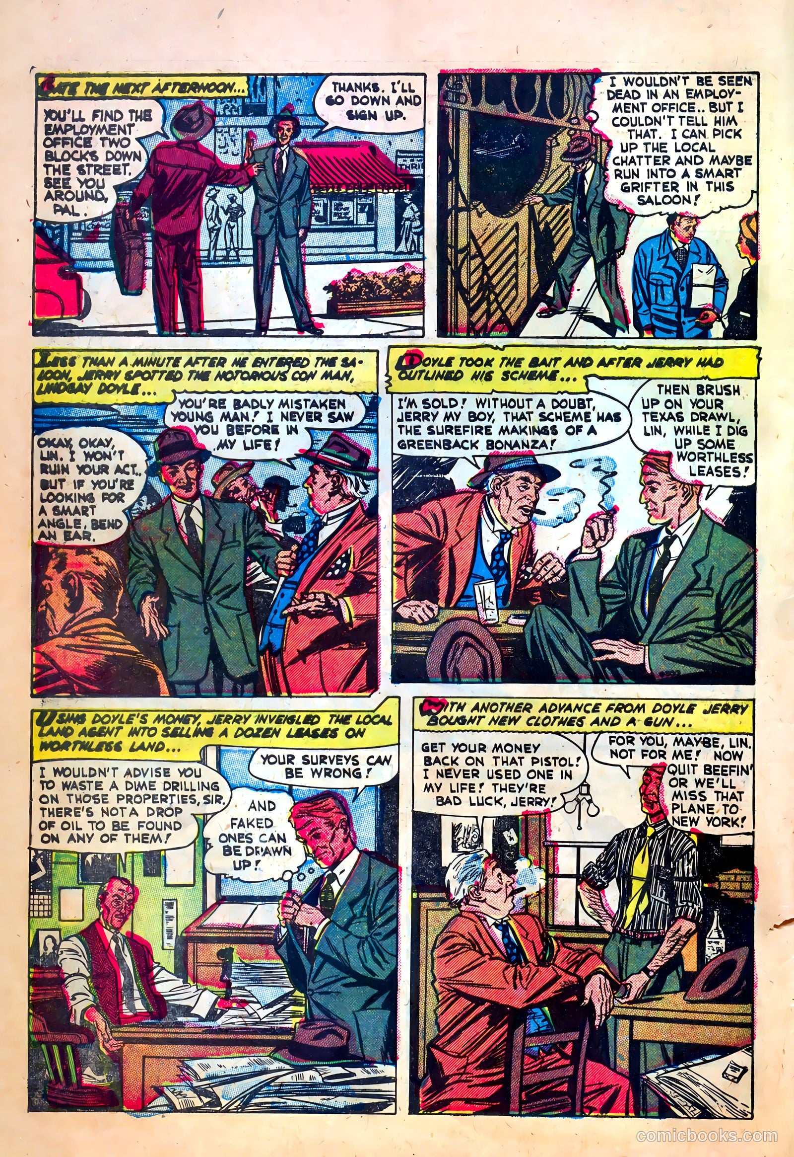 Fugitives from Justice #1 (1952) — page 4 of 36