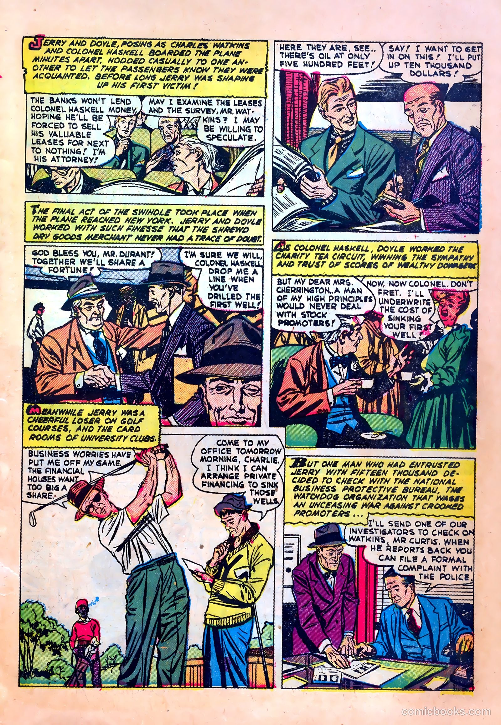 Fugitives from Justice #1 (1952) — page 5 of 36