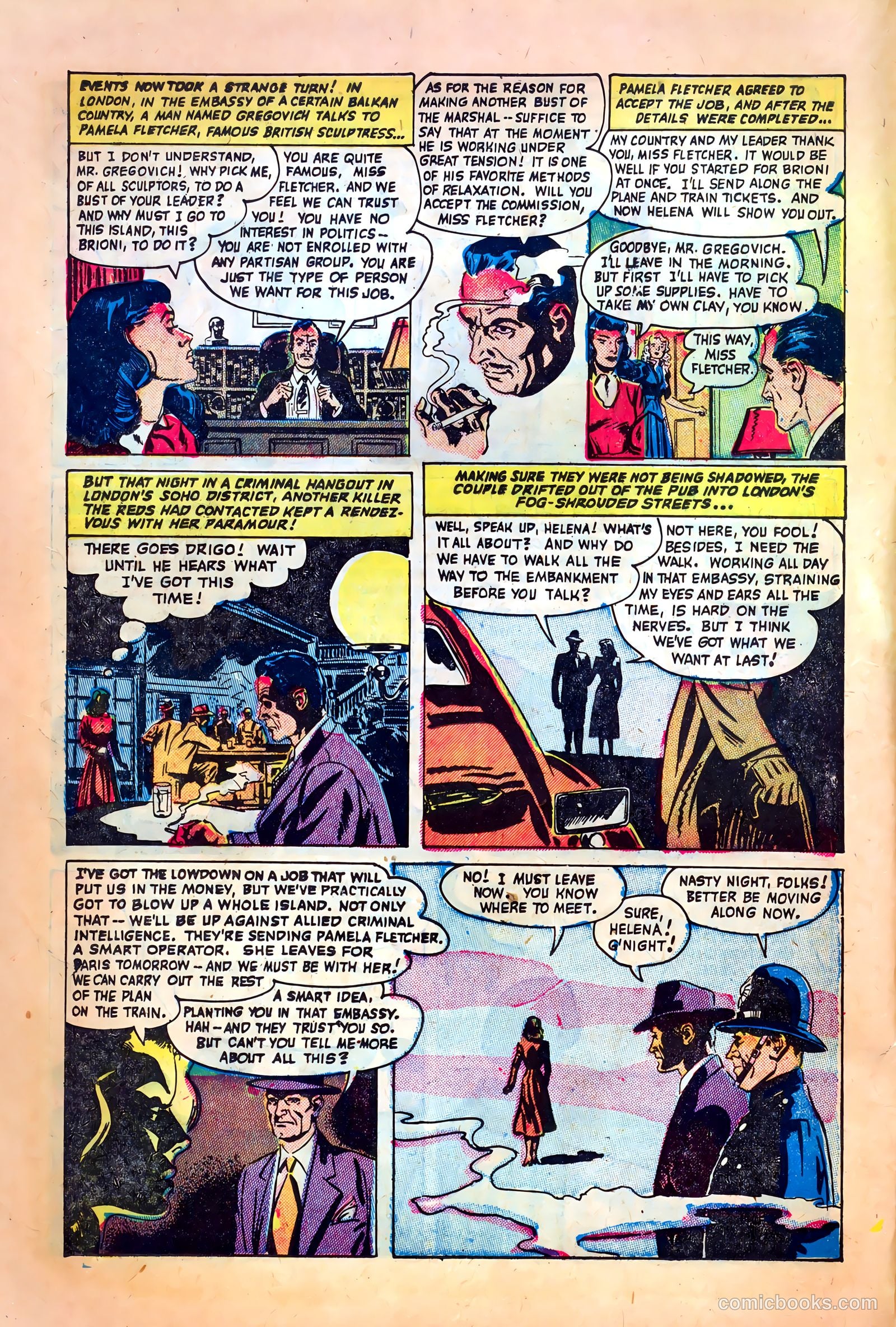Fugitives from Justice #1 (1952) — page 12 of 36