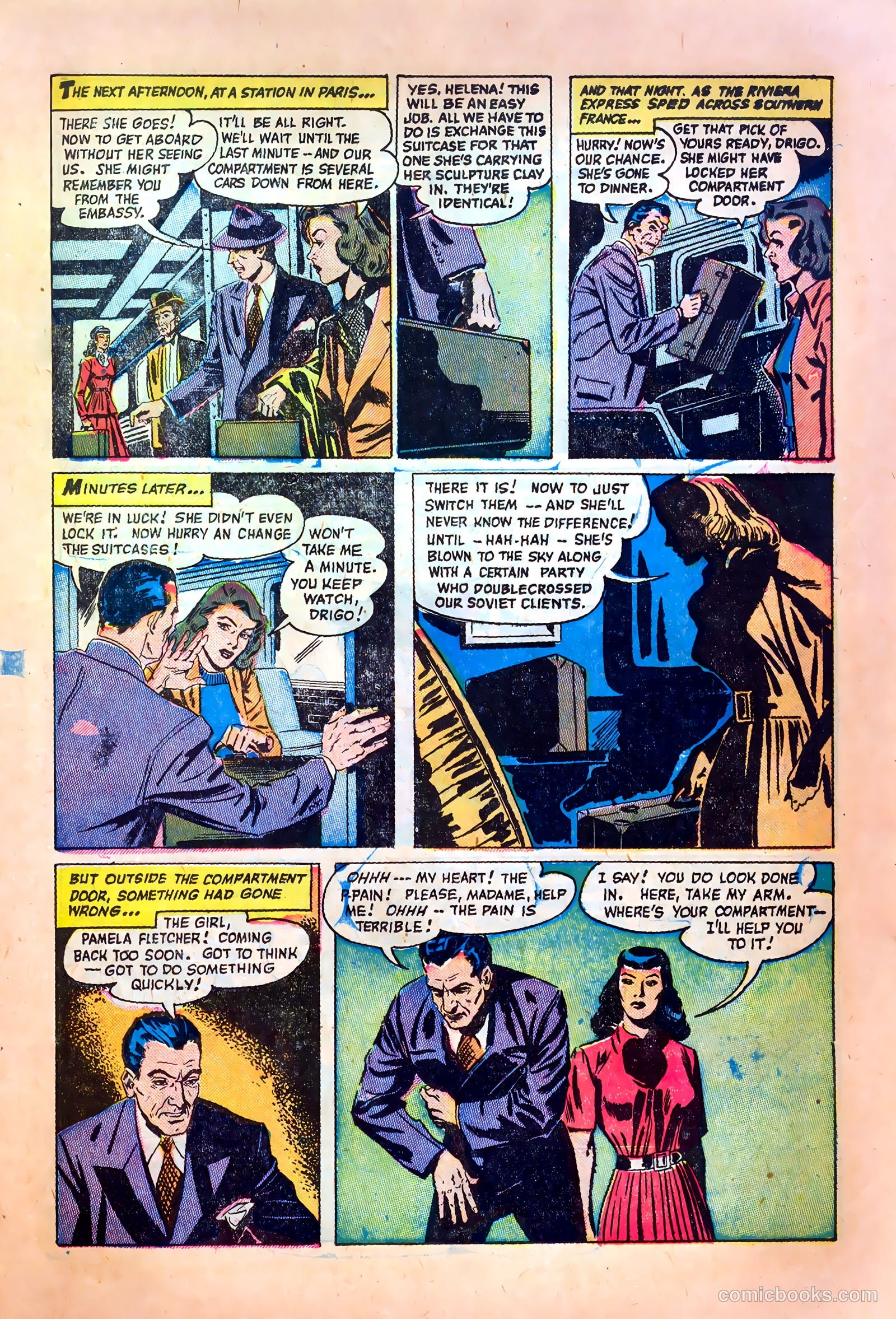 Fugitives from Justice #1 (1952) — page 13 of 36