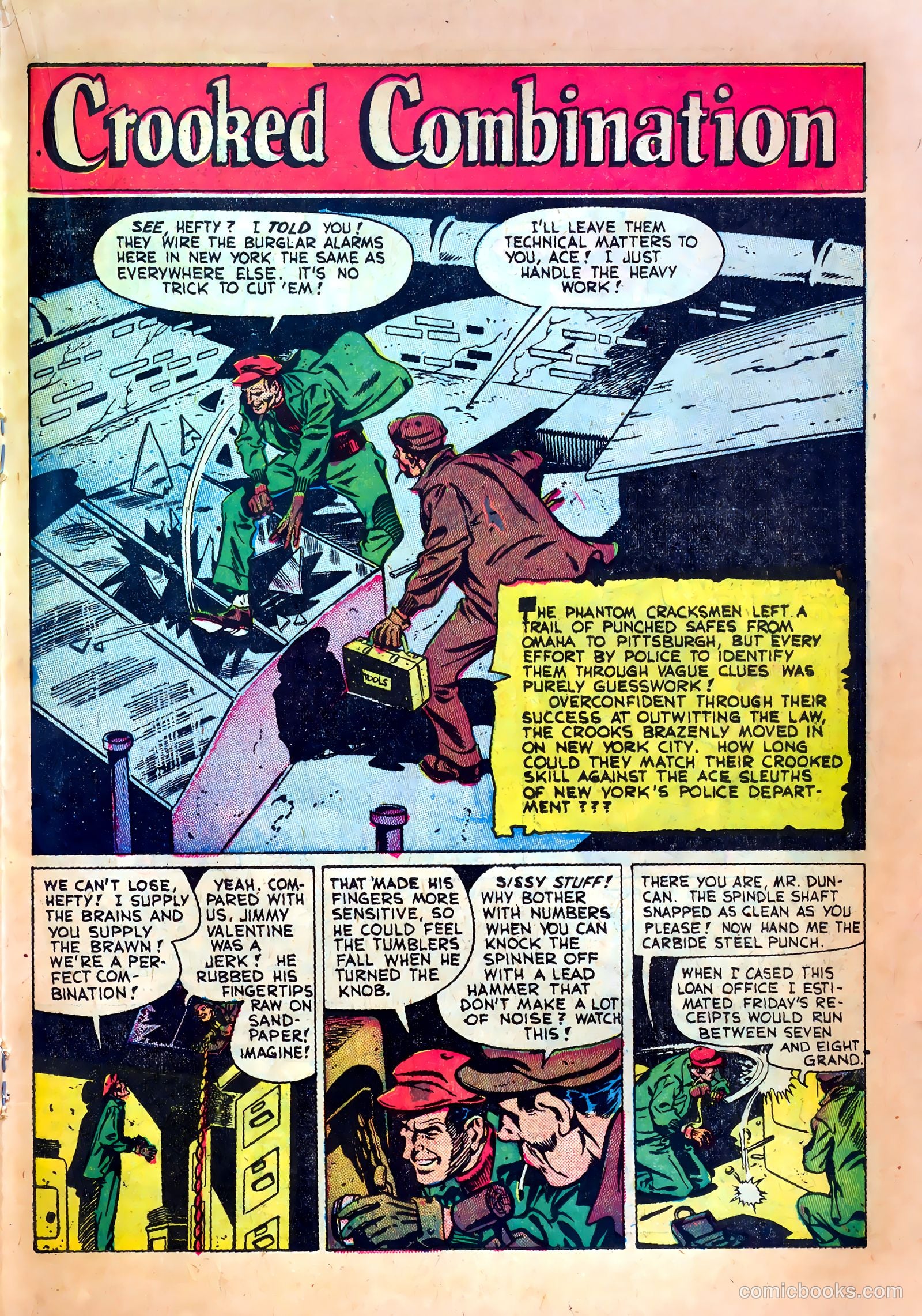 Fugitives from Justice #1 (1952) — page 19 of 36