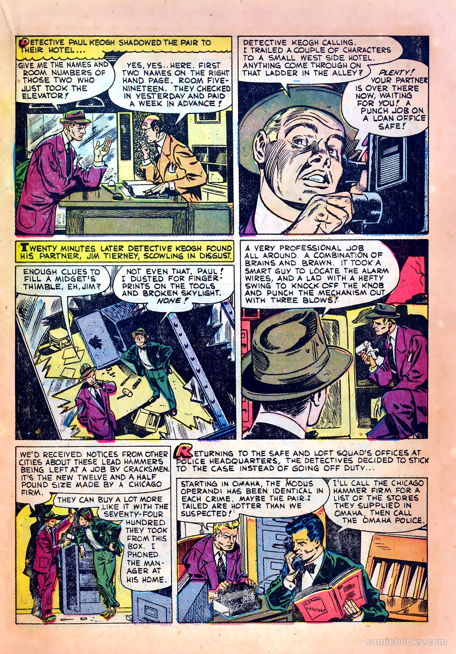 Fugitives from Justice #1 (1952) — page 21 of 36
