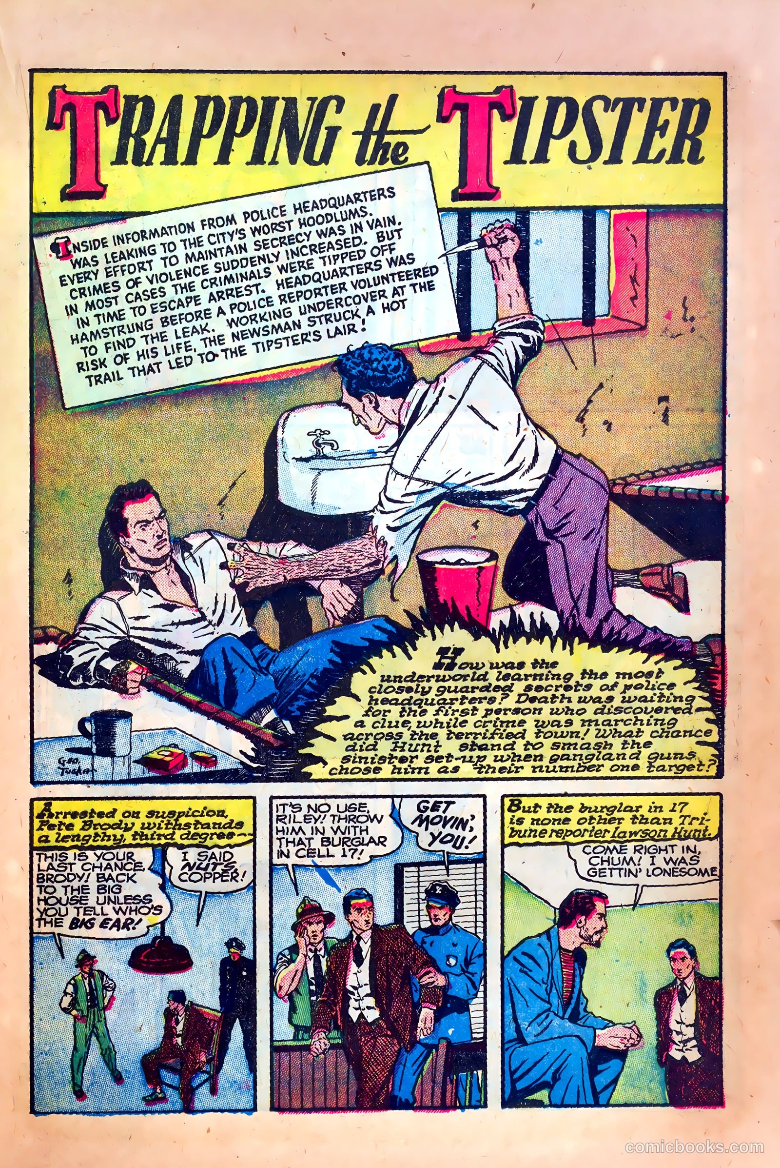 Fugitives from Justice #1 (1952) — page 23 of 36