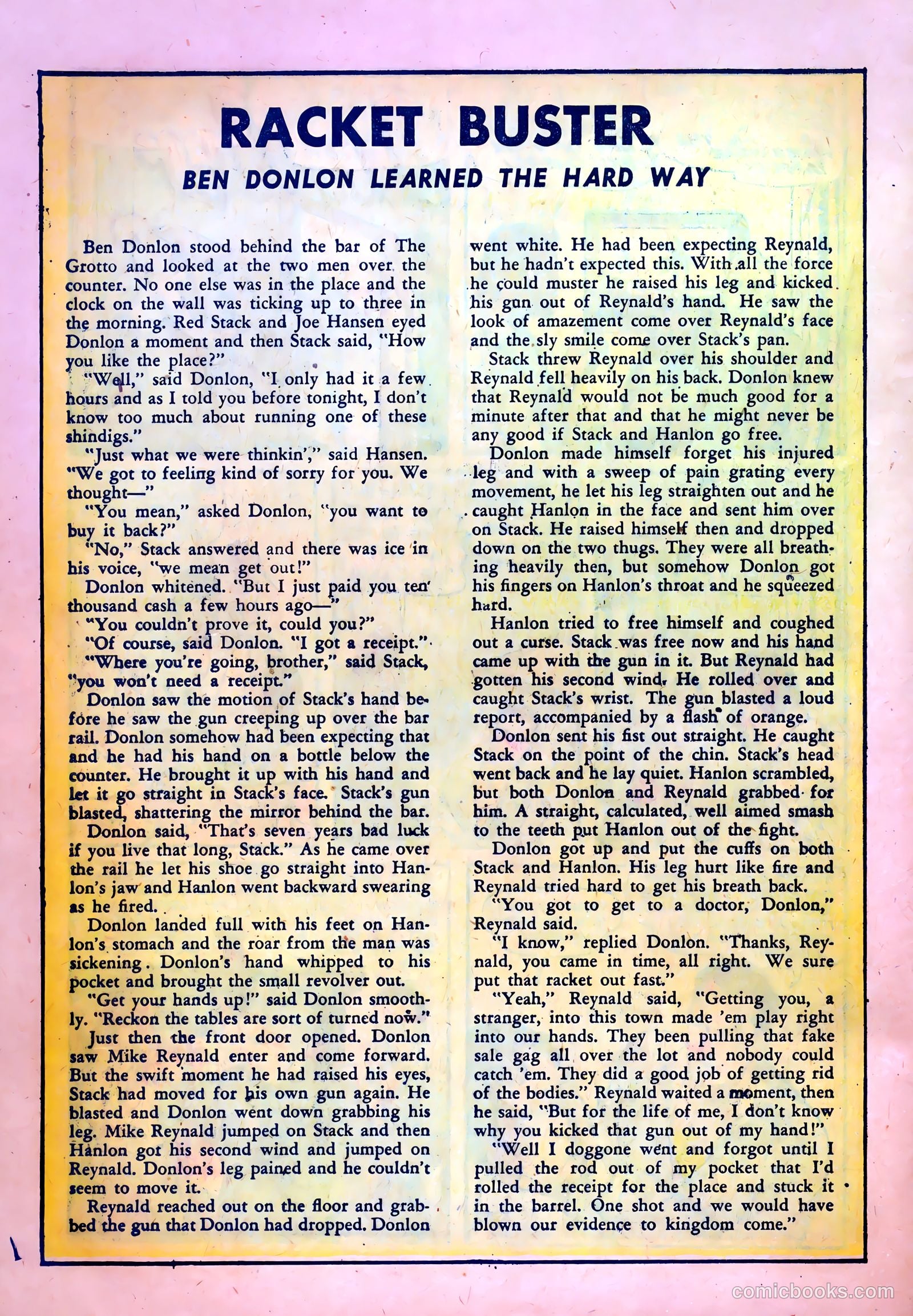 Fugitives from Justice #1 (1952) — page 28 of 36