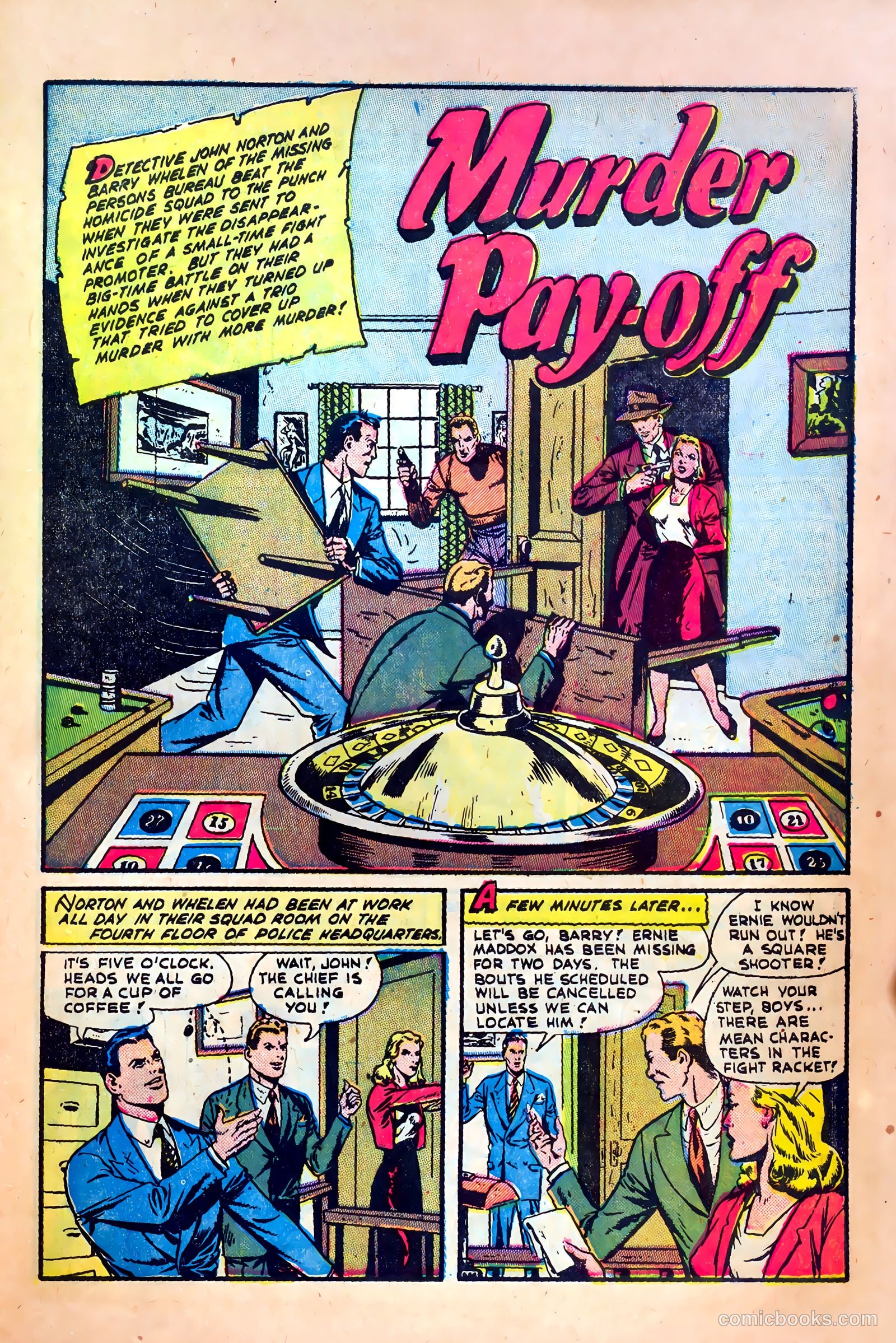 Fugitives from Justice #1 (1952) — page 29 of 36