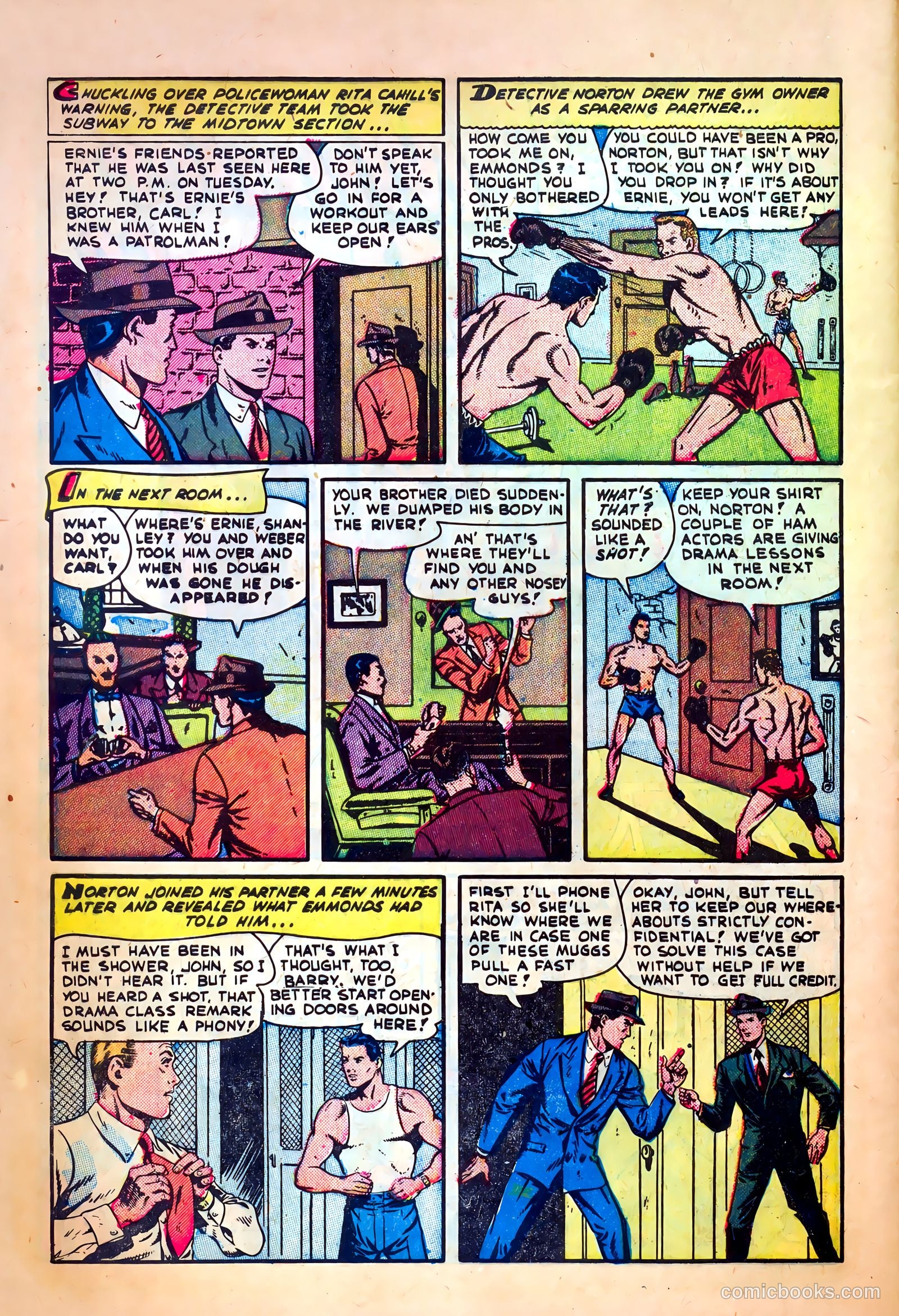 Fugitives from Justice #1 (1952) — page 30 of 36