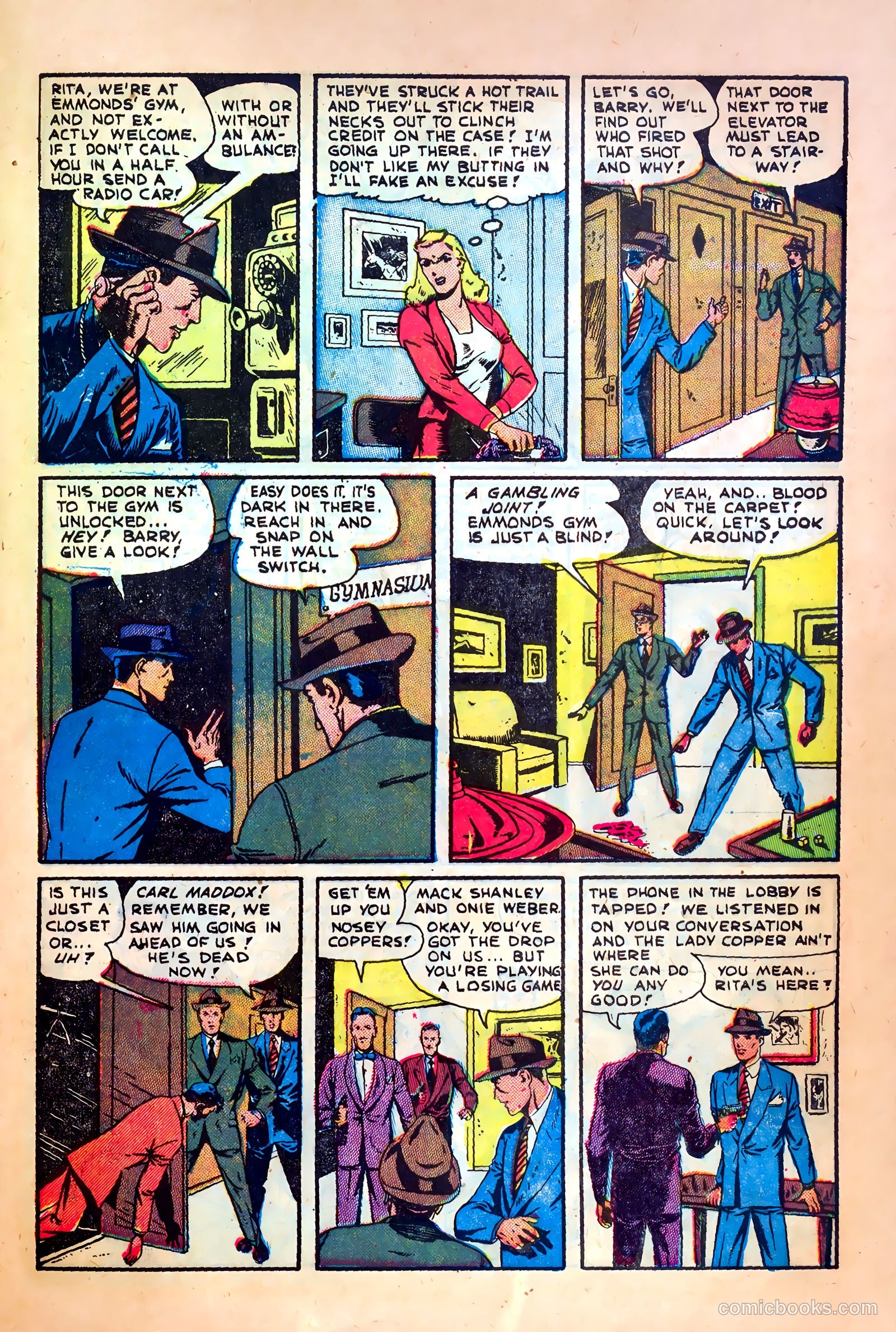 Fugitives from Justice #1 (1952) — page 31 of 36