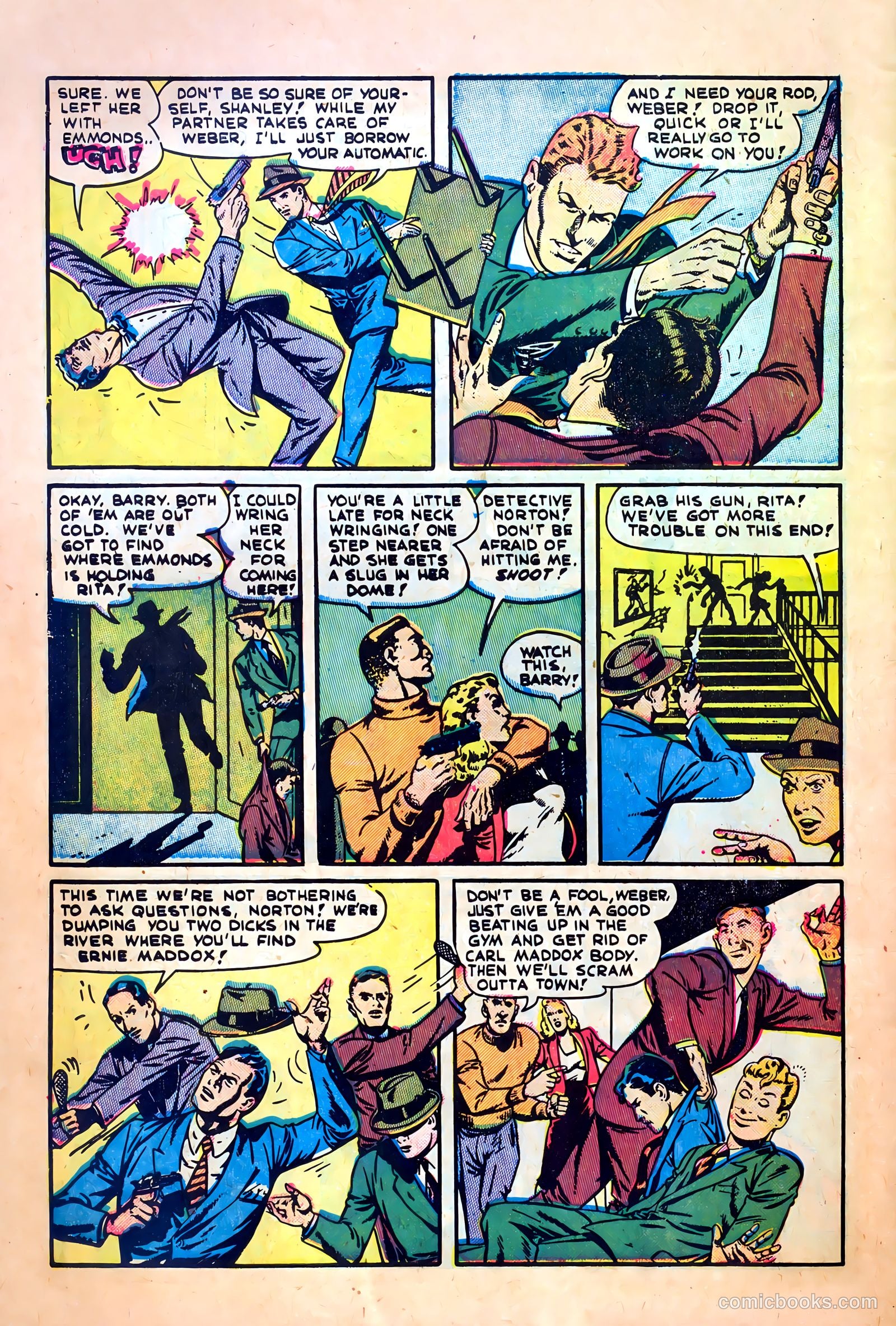 Fugitives from Justice #1 (1952) — page 32 of 36