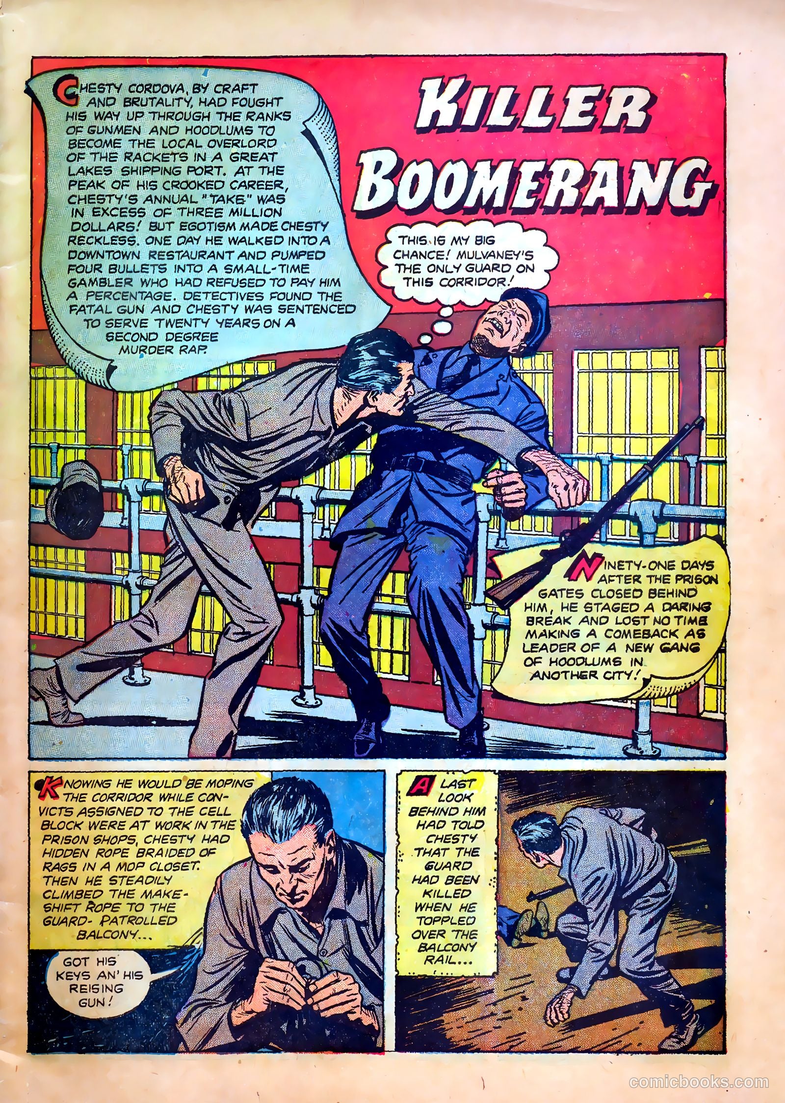 Fugitives from Justice #2 (1952) — page 3 of 36