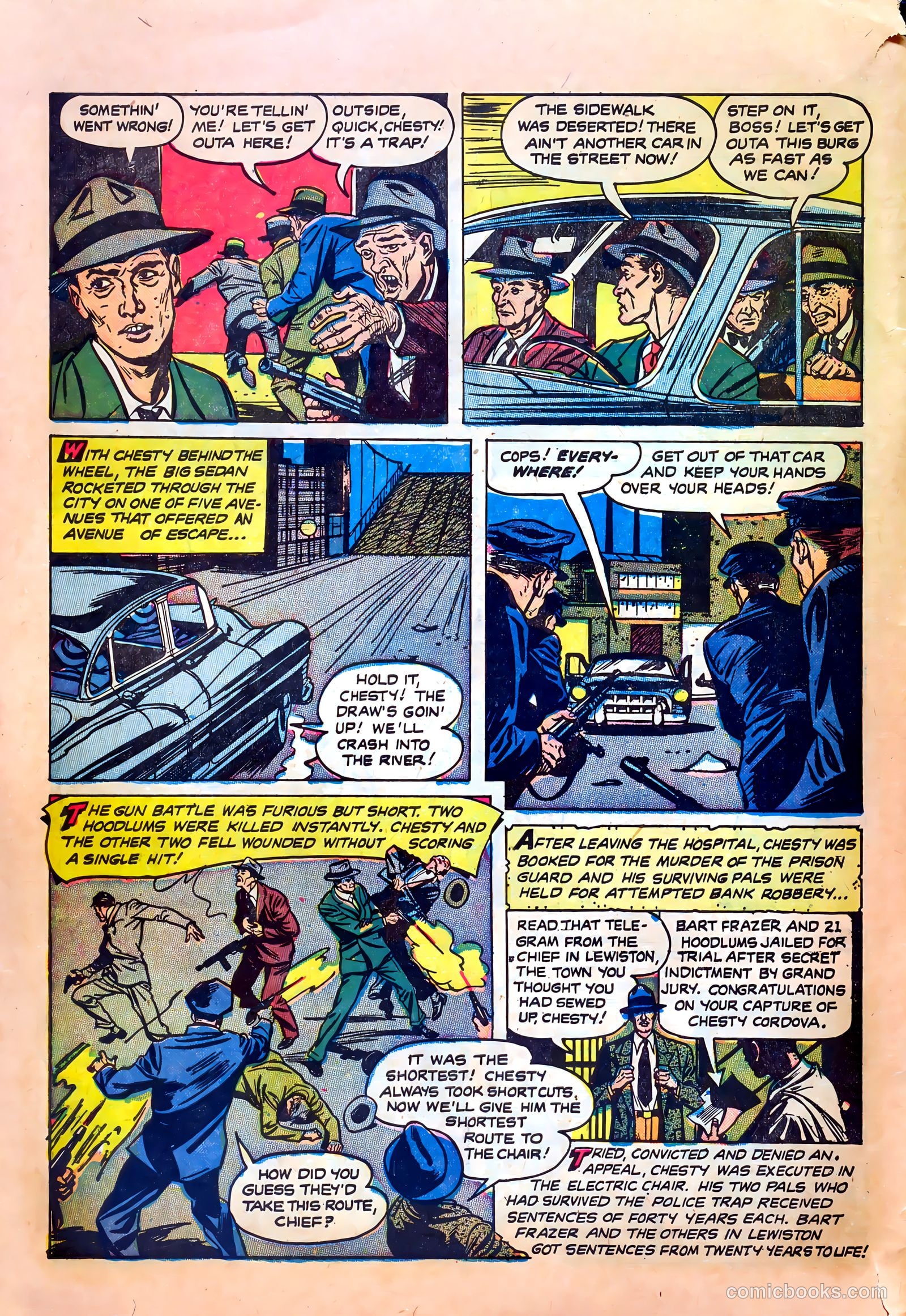 Fugitives from Justice #2 (1952) — page 10 of 36