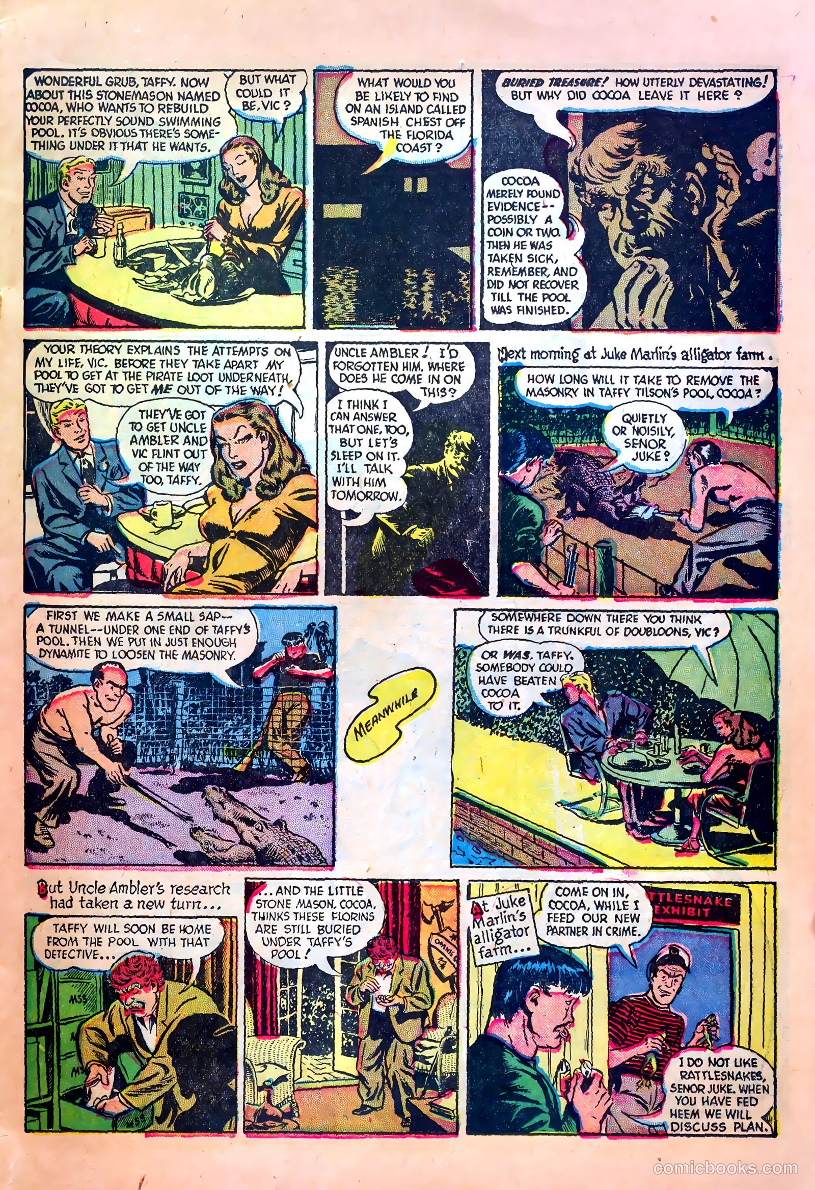 Fugitives from Justice #2 (1952) — page 13 of 36