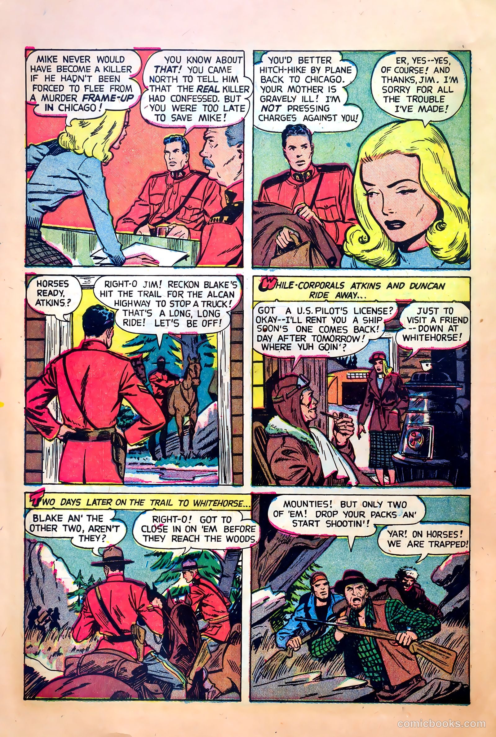 Fugitives from Justice #2 (1952) — page 28 of 36