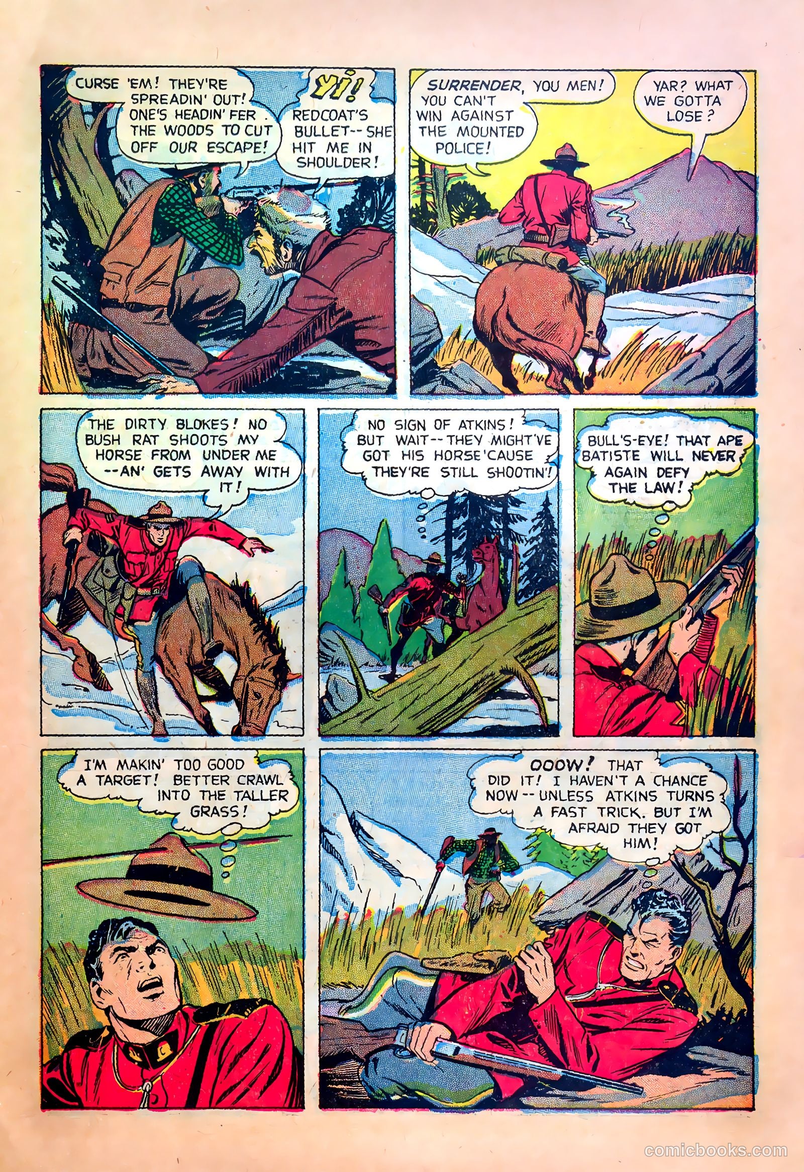 Fugitives from Justice #2 (1952) — page 29 of 36