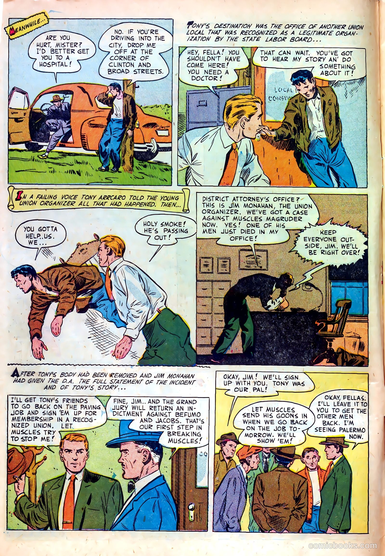 Fugitives from Justice #3 (1952) — page 6 of 36