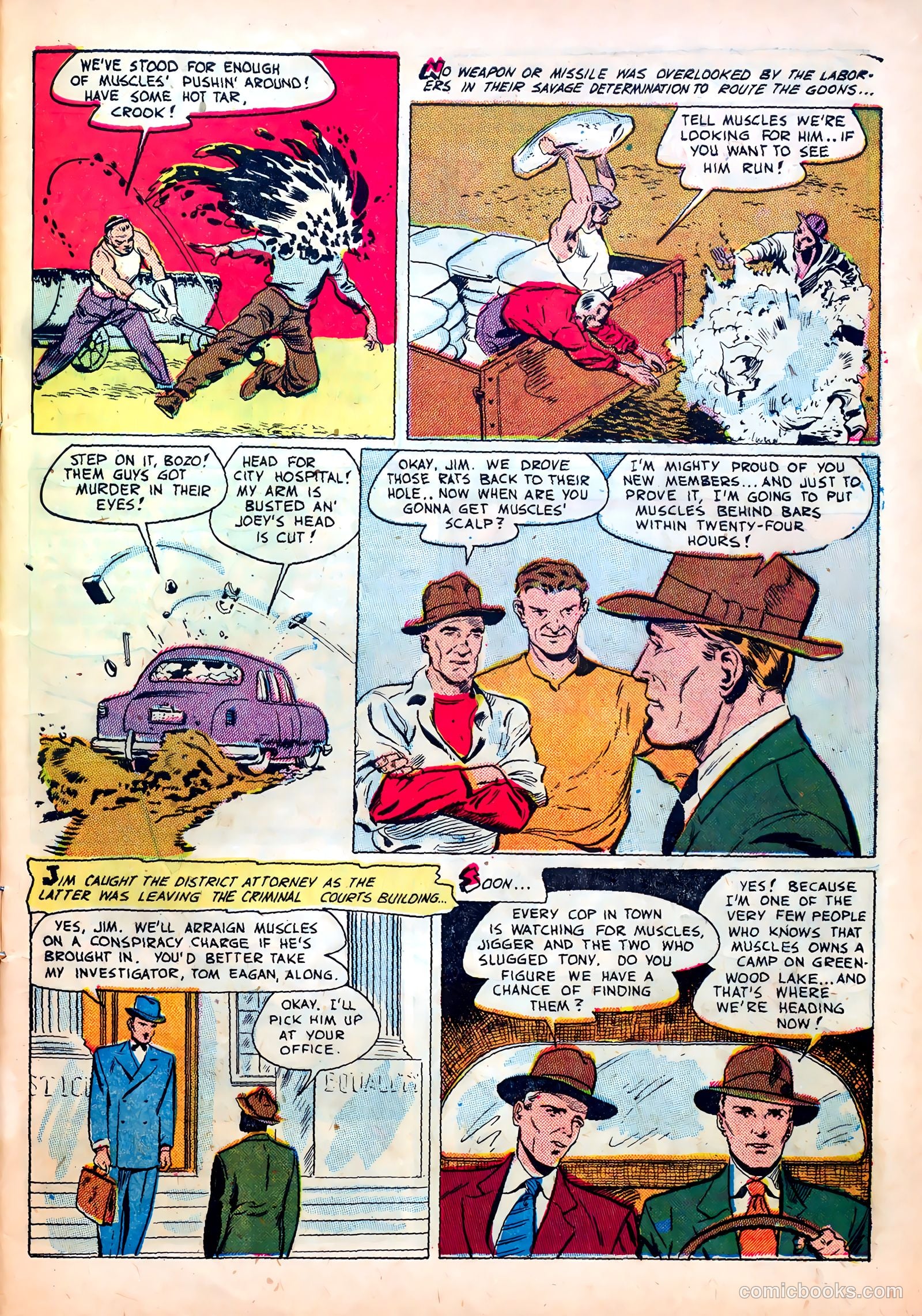 Fugitives from Justice #3 (1952) — page 9 of 36