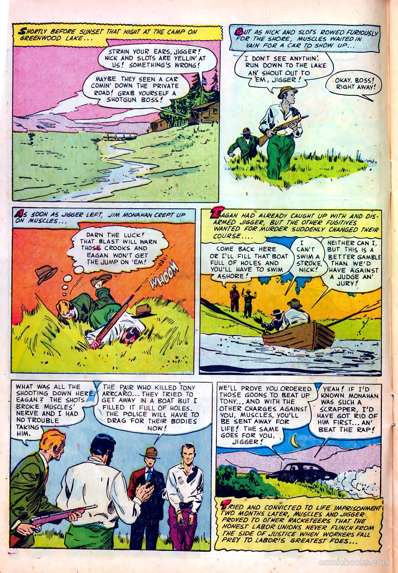 Fugitives from Justice #3 (1952) — page 10 of 36