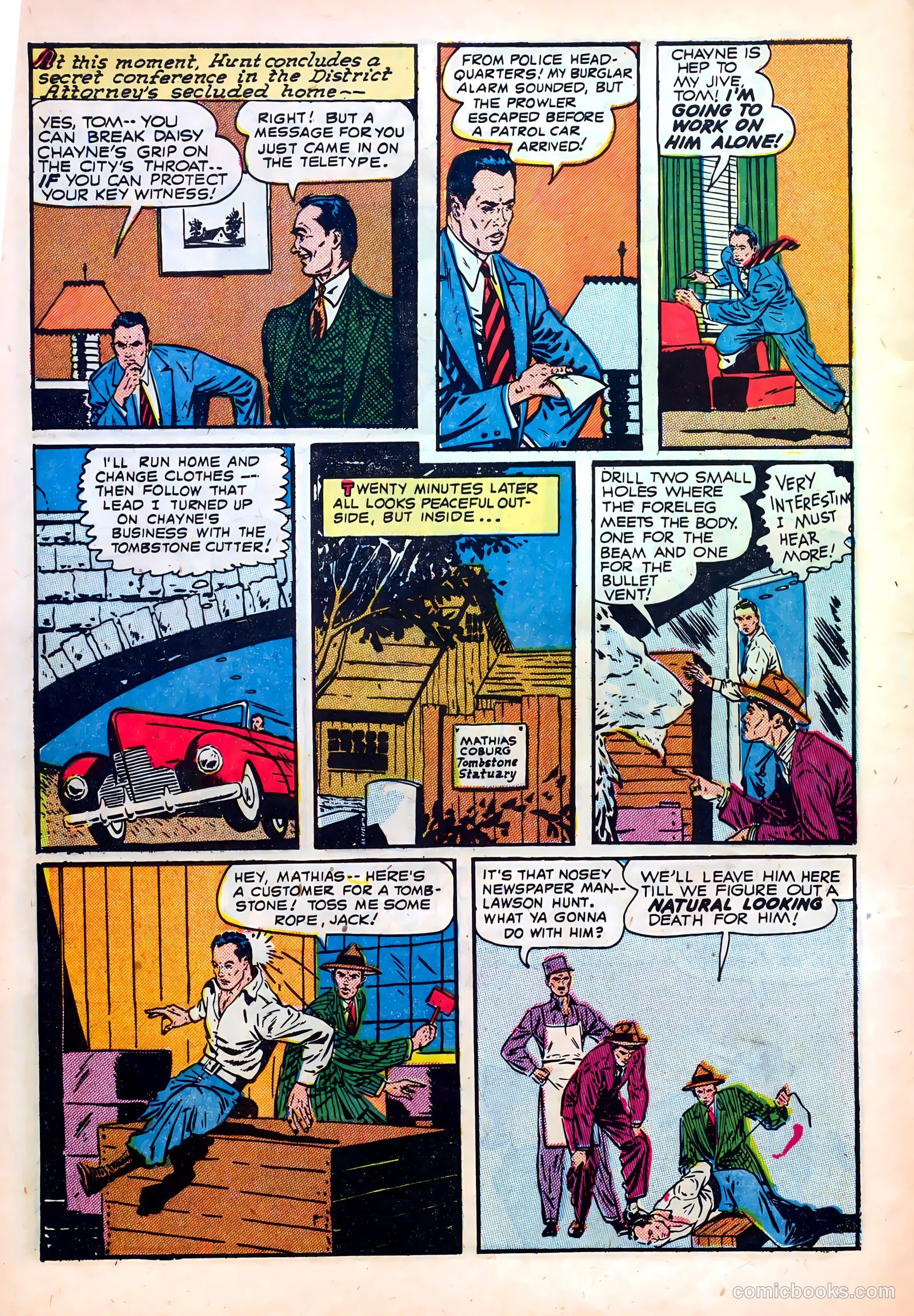 Fugitives from Justice #3 (1952) — page 32 of 36