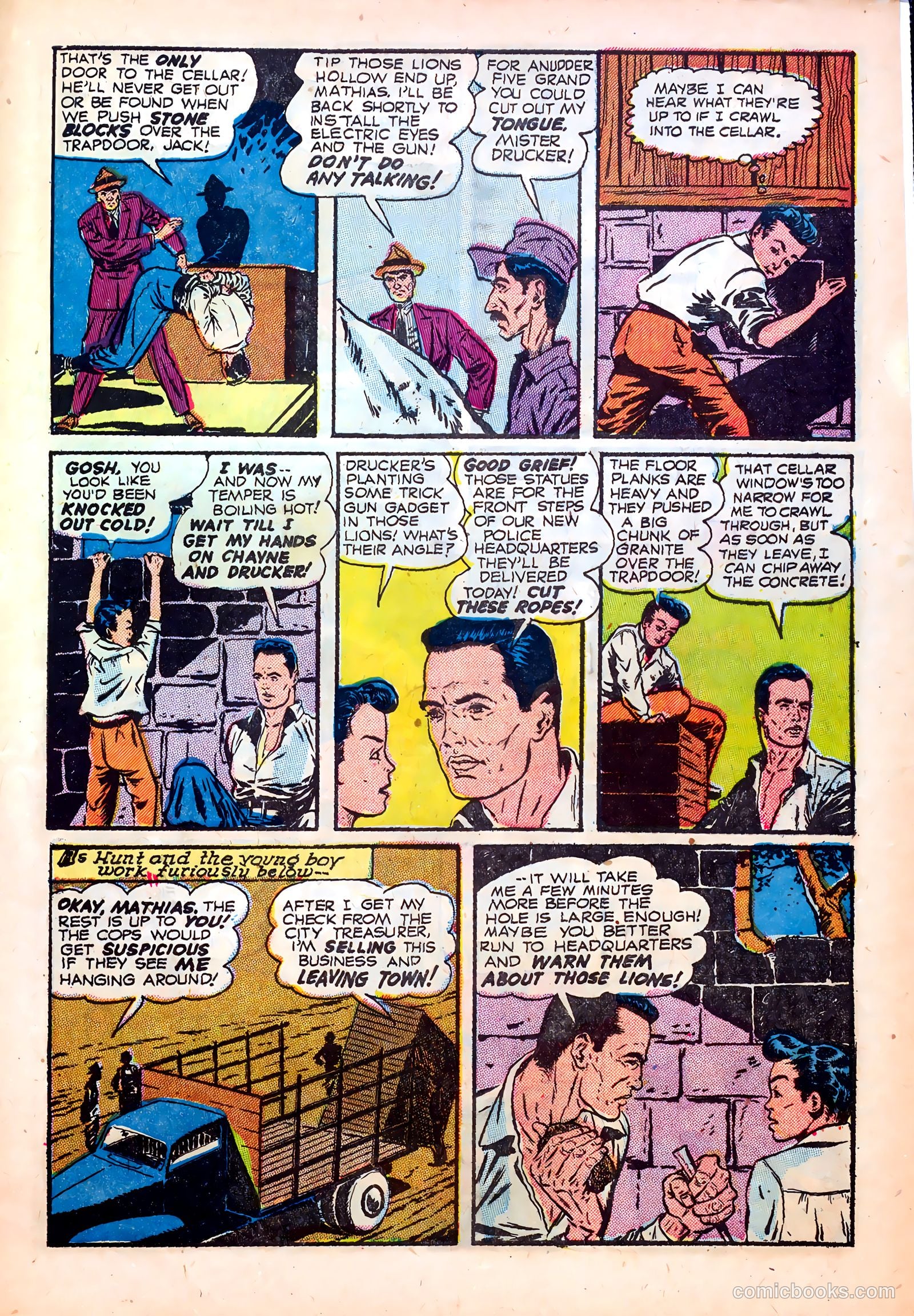 Fugitives from Justice #3 (1952) — page 33 of 36