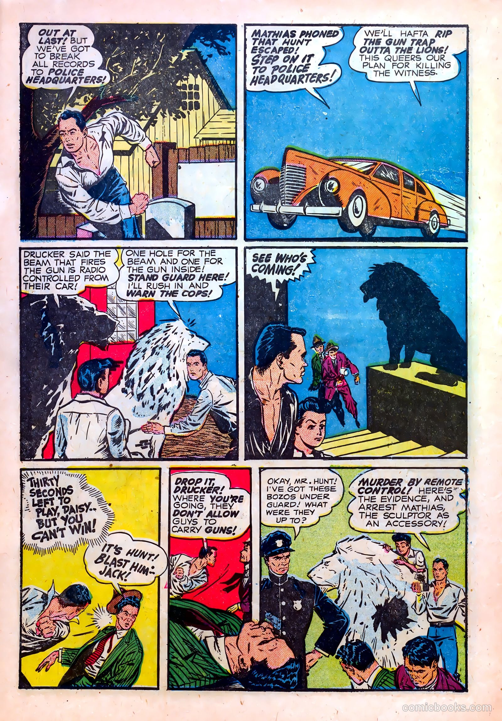 Fugitives from Justice #3 (1952) — page 34 of 36