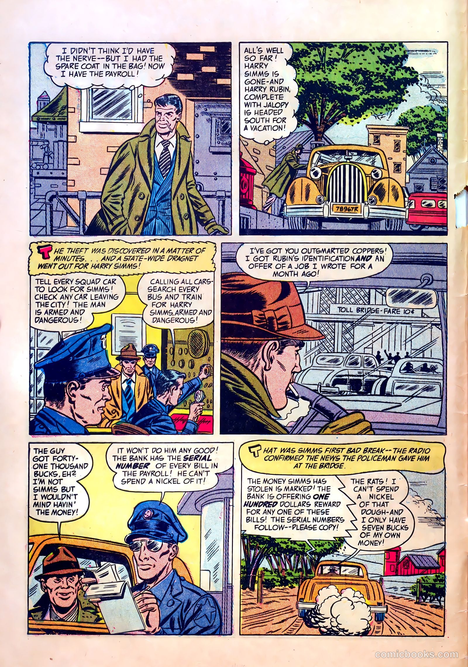 Fugitives from Justice #4 (1952) — page 4 of 37