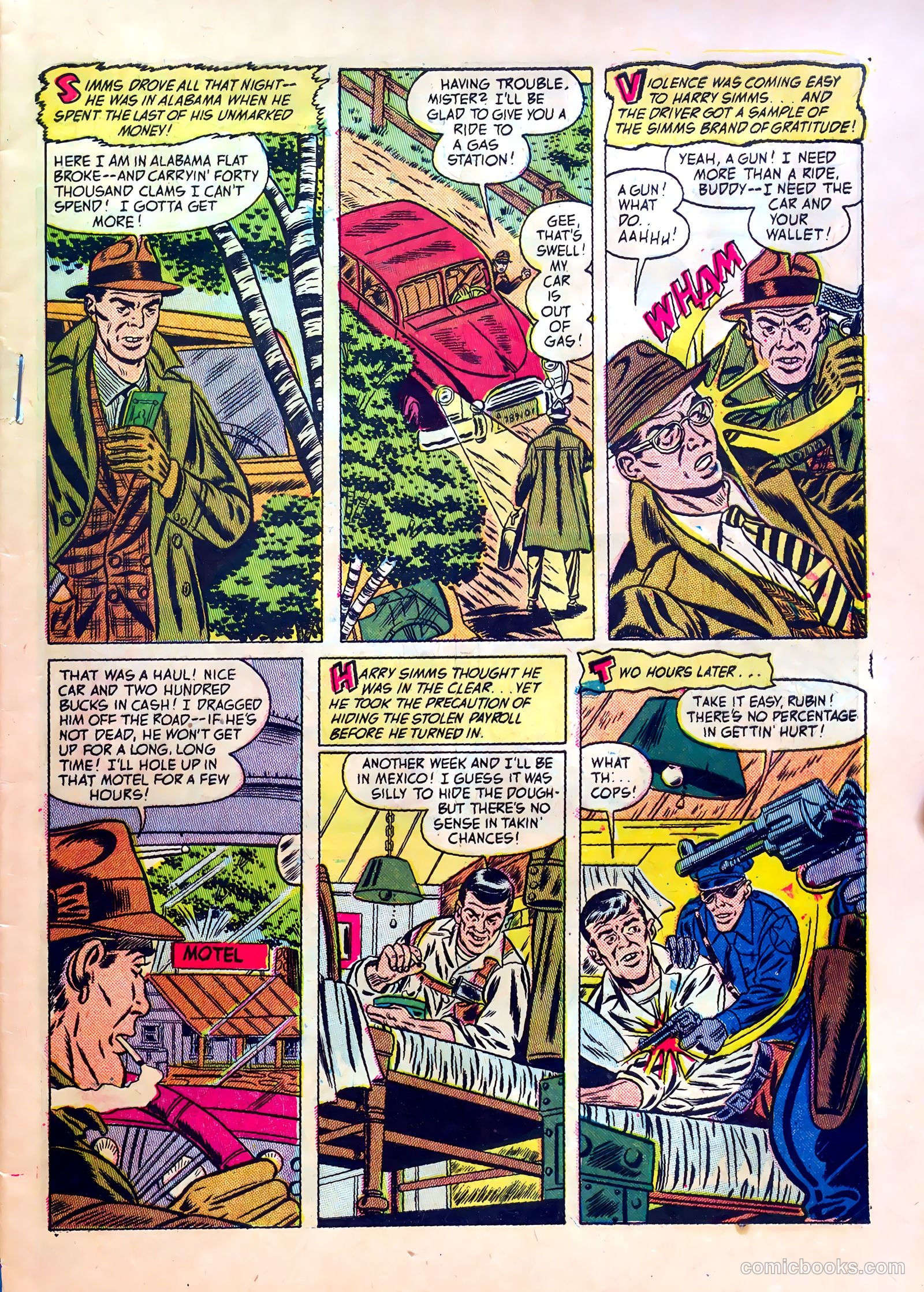 Fugitives from Justice #4 (1952) — page 5 of 37