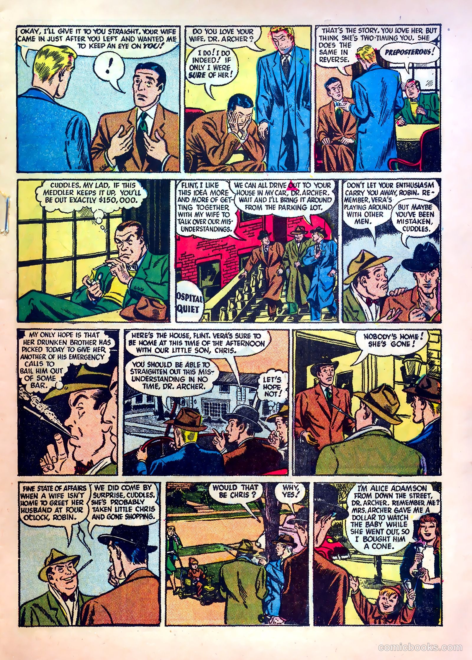 Fugitives from Justice #4 (1952) — page 13 of 37