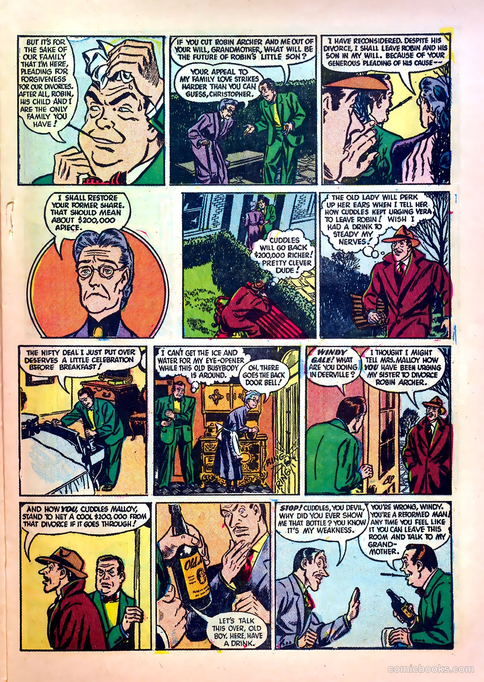 Fugitives from Justice #4 (1952) — page 17 of 37