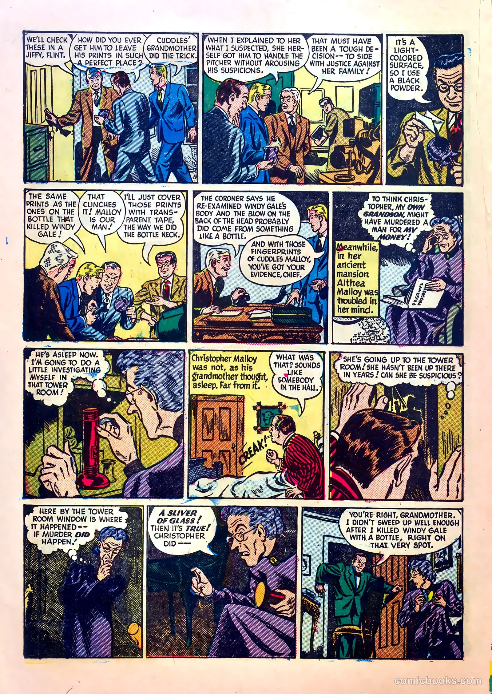 Fugitives from Justice #4 (1952) — page 20 of 37