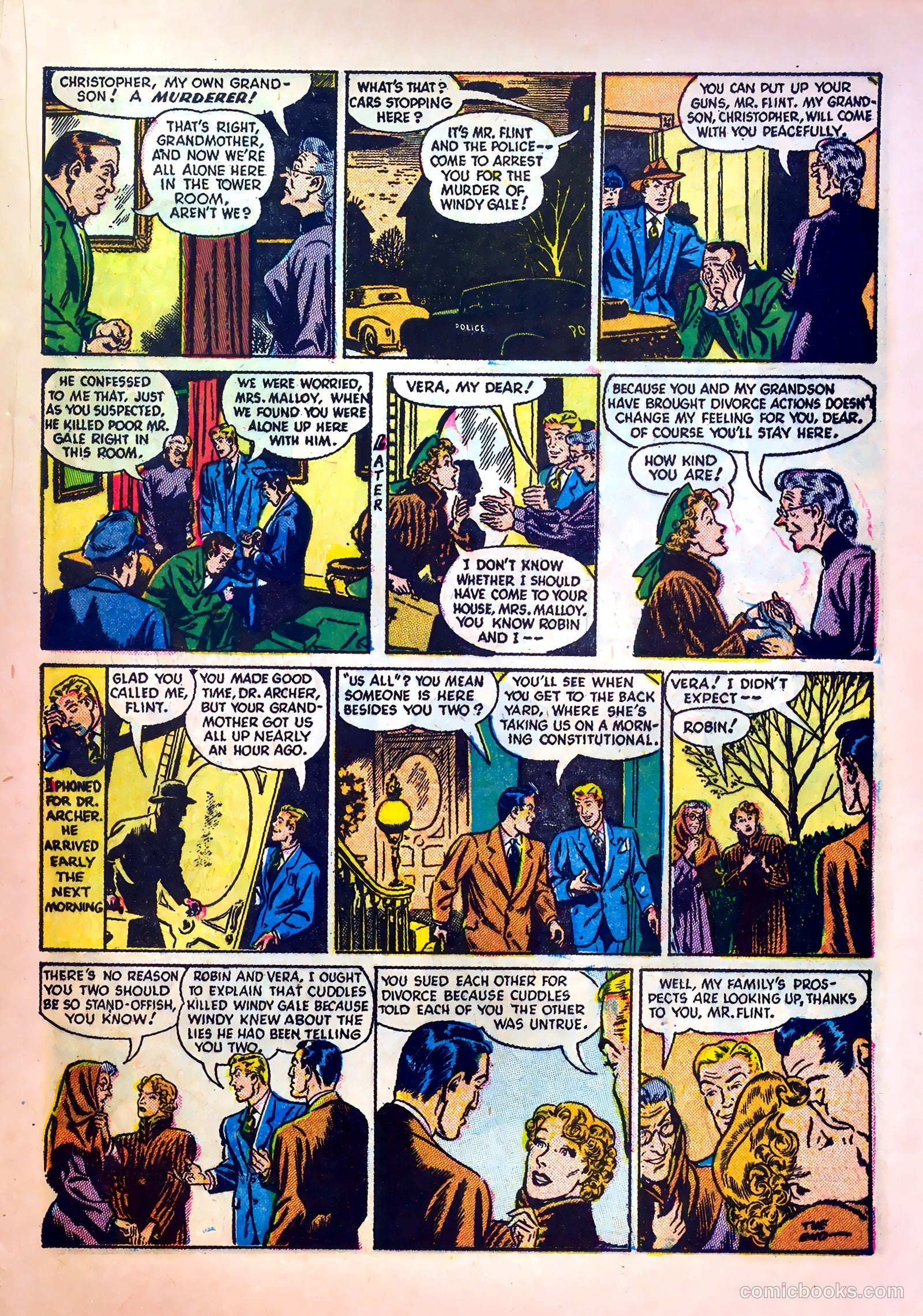 Fugitives from Justice #4 (1952) — page 21 of 37