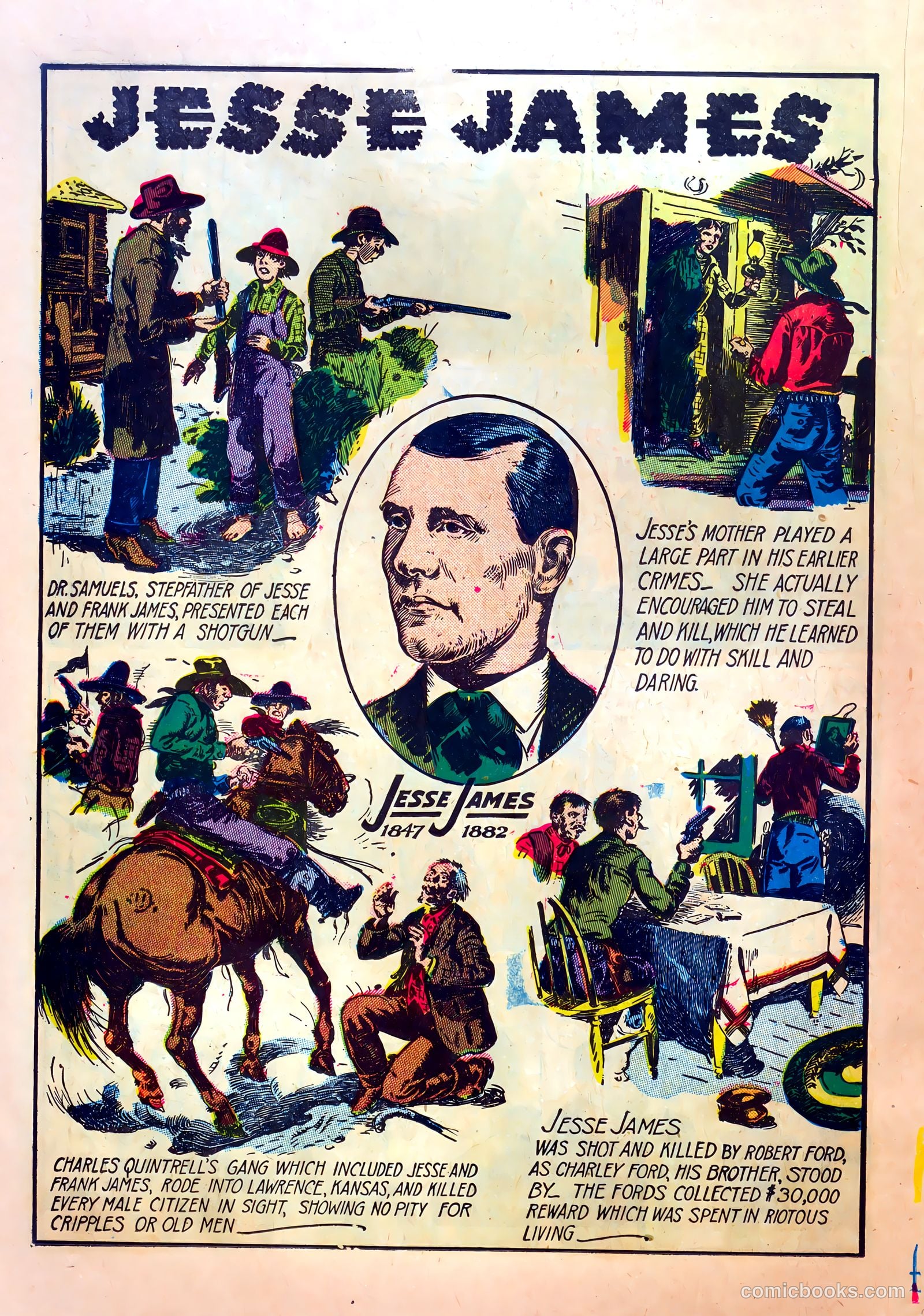 Fugitives from Justice #4 (1952) — page 22 of 37