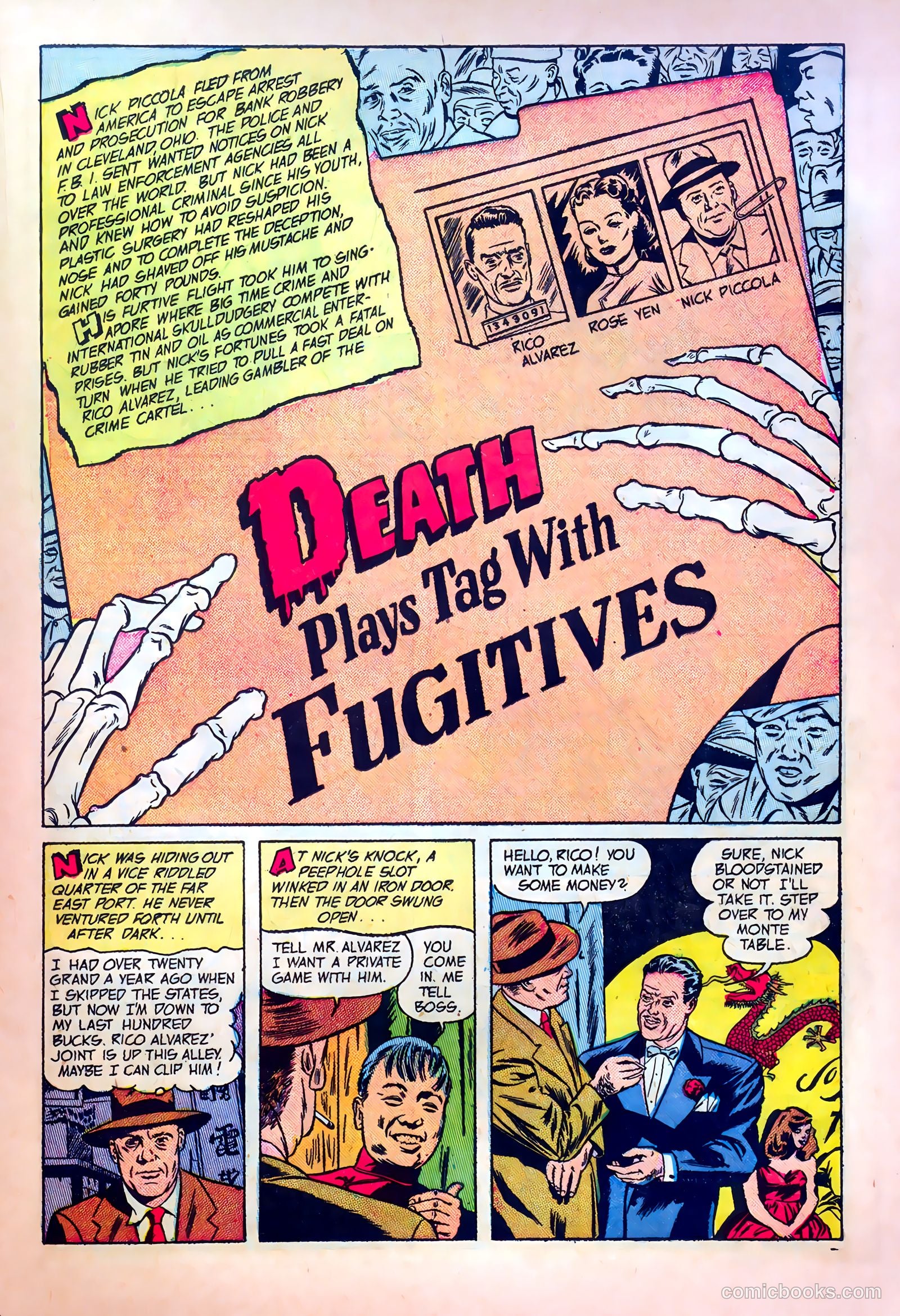 Fugitives from Justice #4 (1952) — page 23 of 37