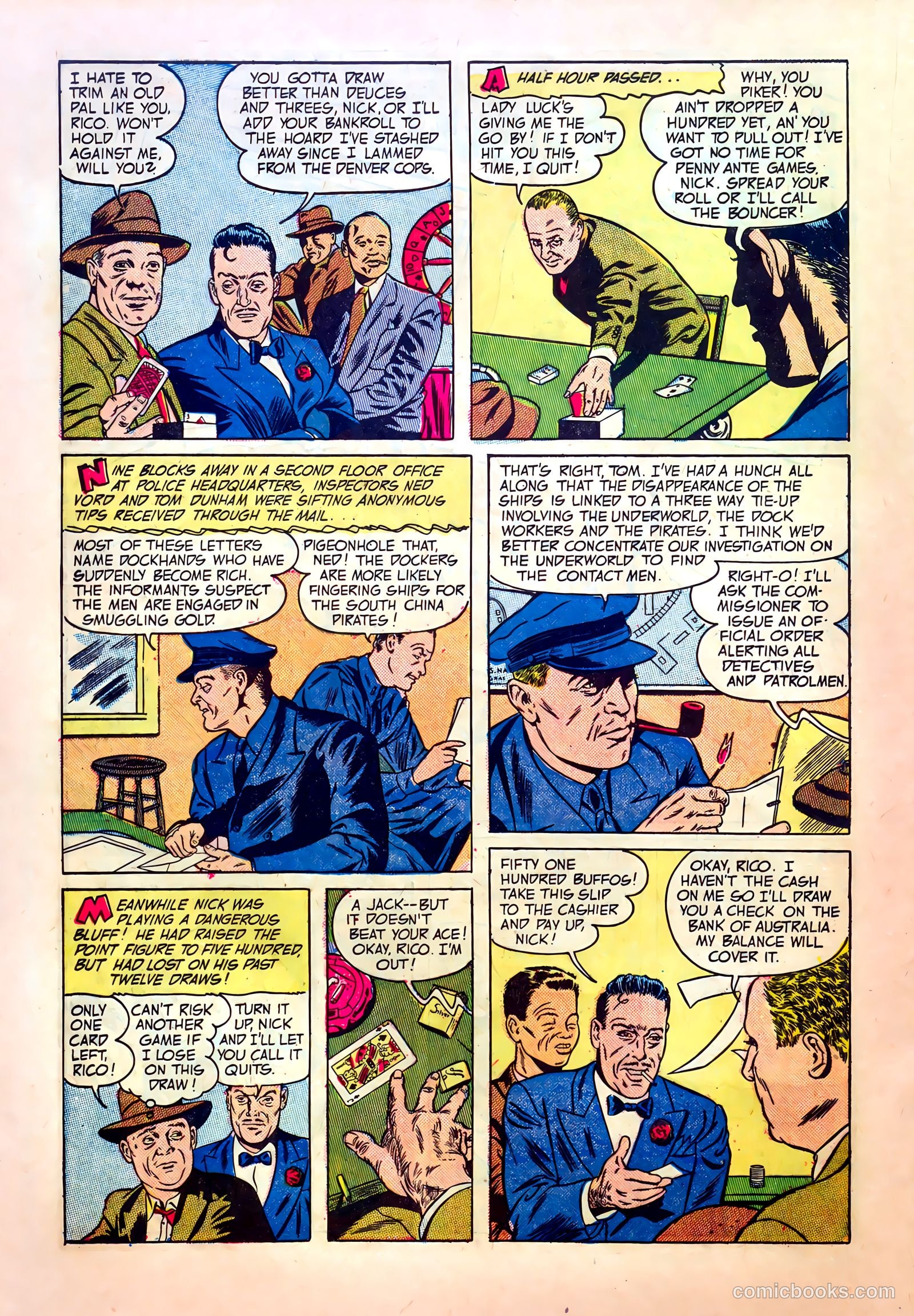 Fugitives from Justice #4 (1952) — page 24 of 37
