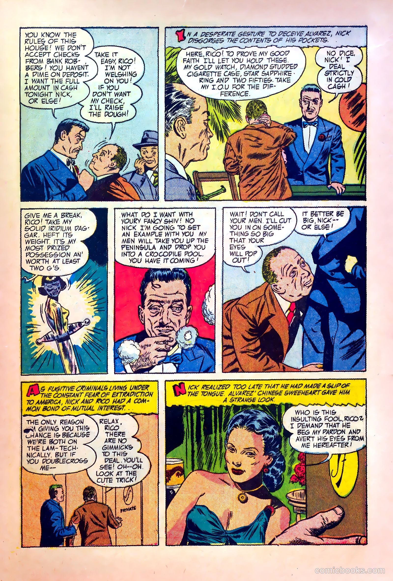 Fugitives from Justice #4 (1952) — page 25 of 37