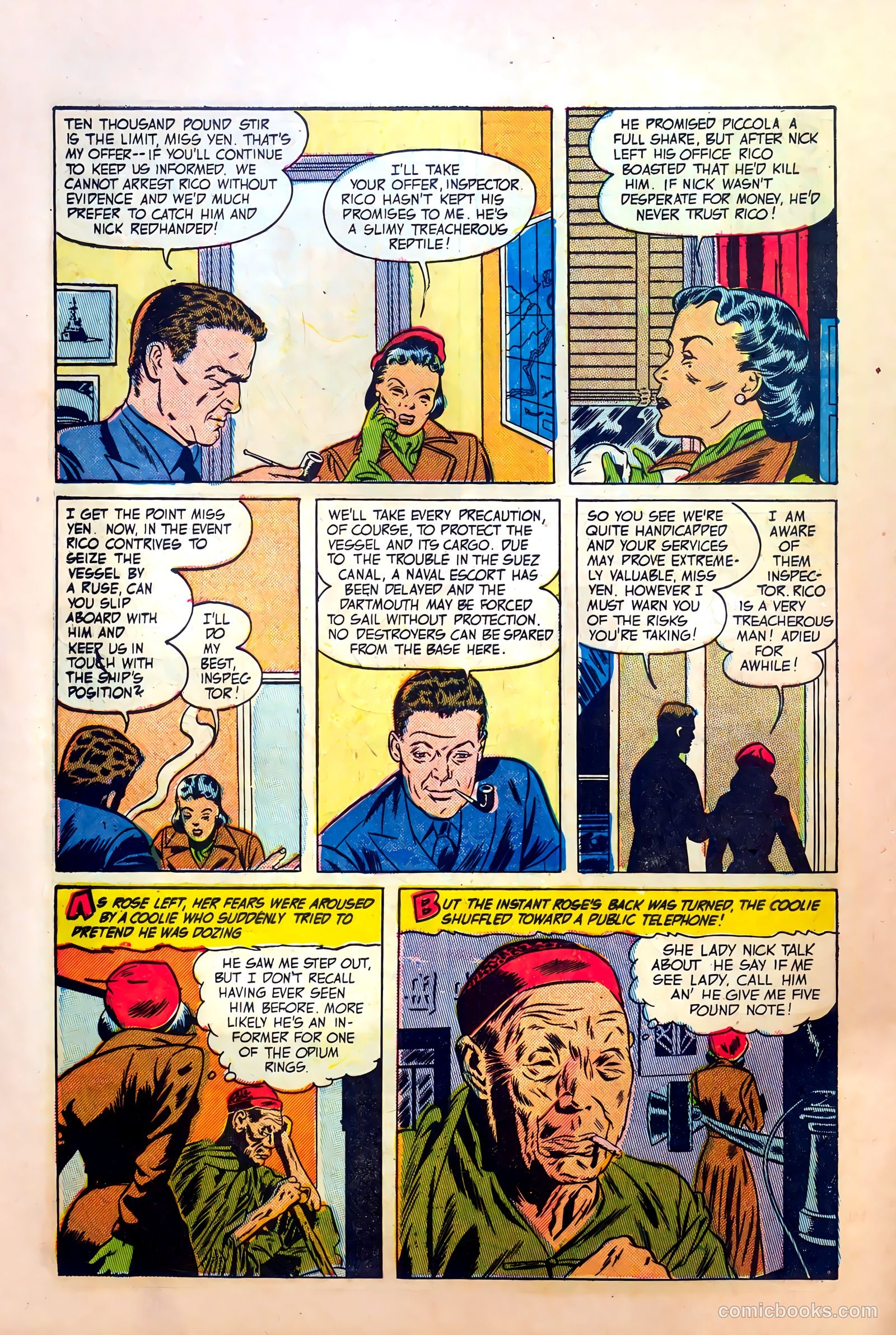 Fugitives from Justice #4 (1952) — page 28 of 37