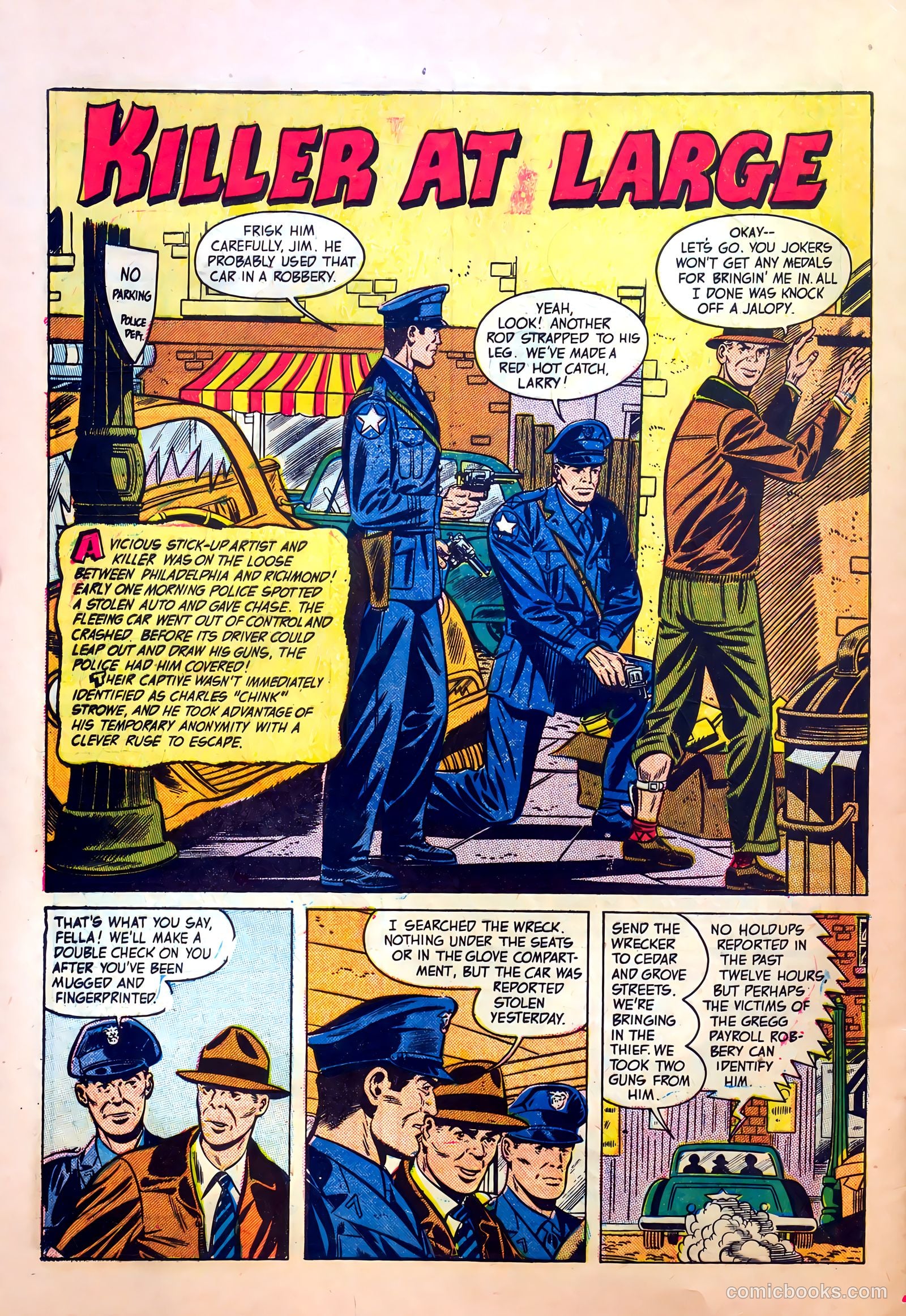 Fugitives from Justice #4 (1952) — page 32 of 37
