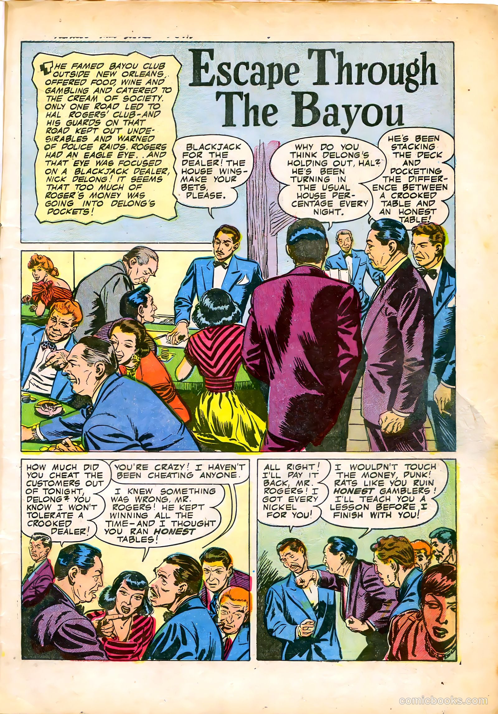 Fugitives from Justice #5 (1952) — page 3 of 36