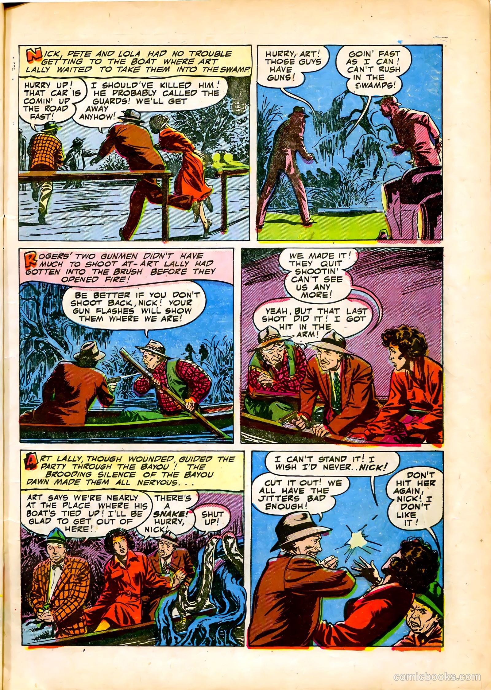 Fugitives from Justice #5 (1952) — page 7 of 36