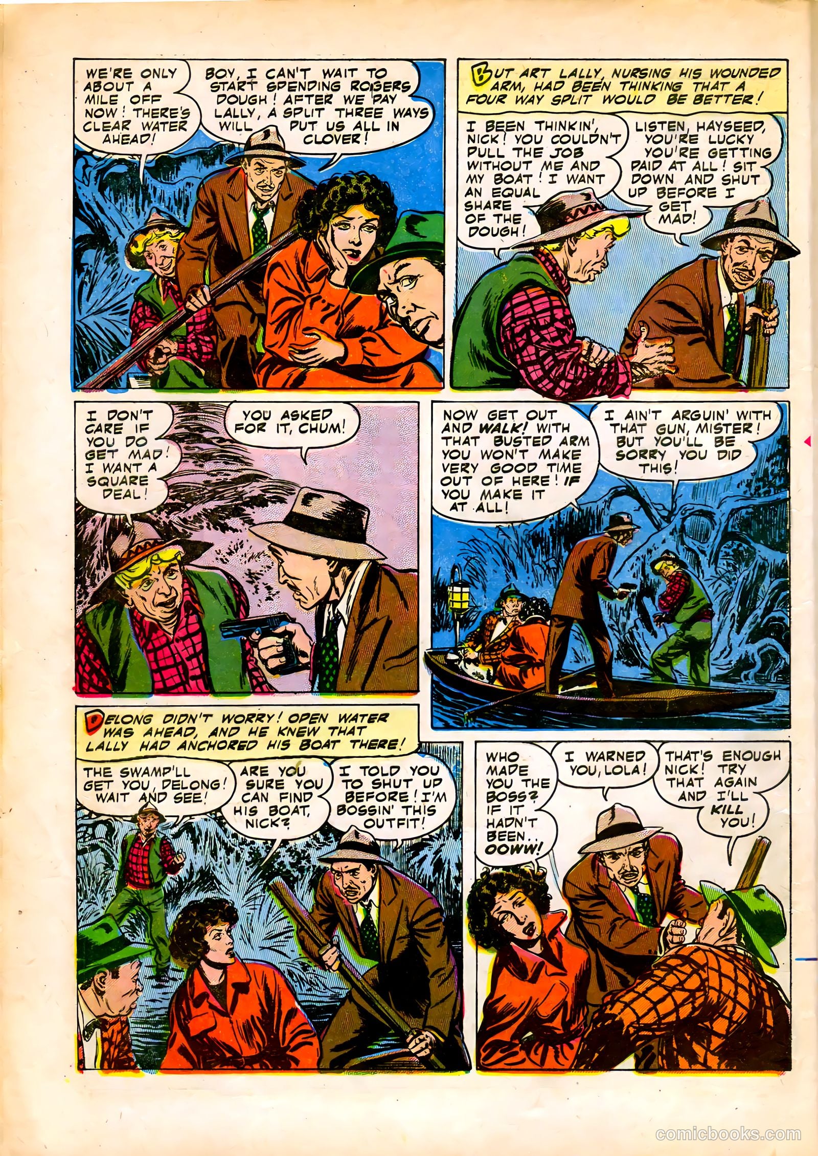 Fugitives from Justice #5 (1952) — page 8 of 36