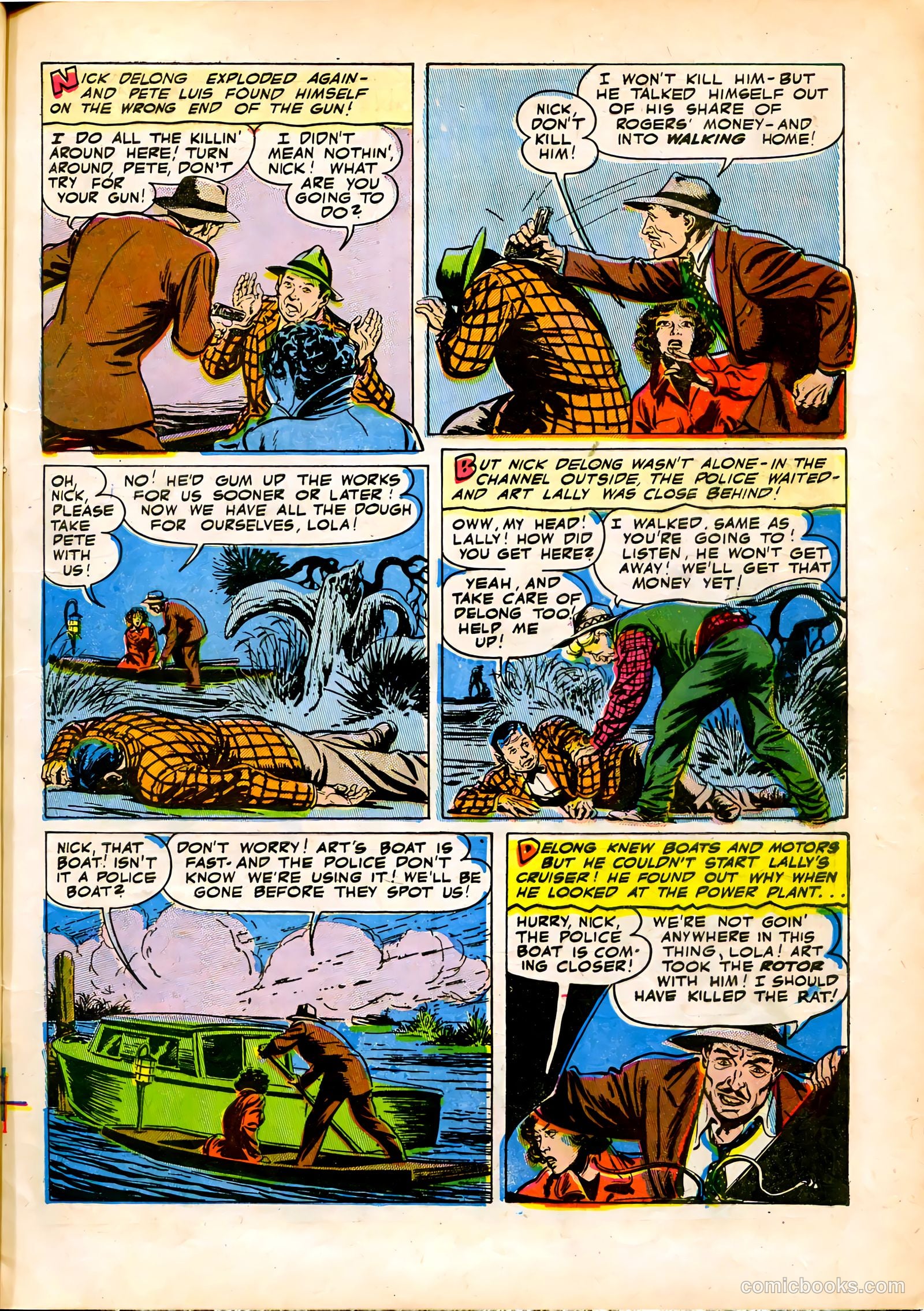Fugitives from Justice #5 (1952) — page 9 of 36