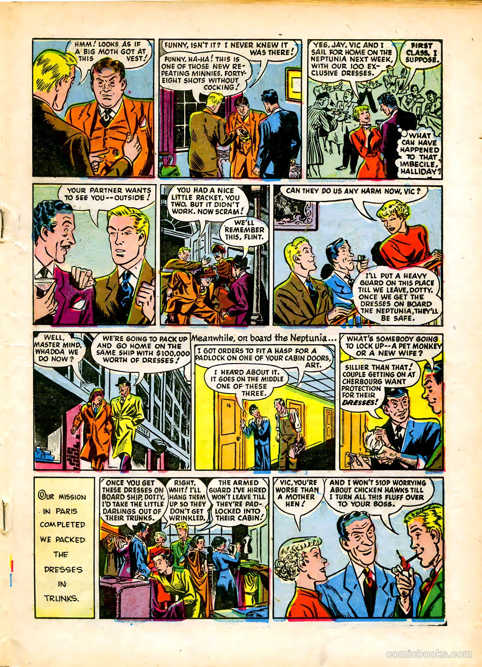 Fugitives from Justice #5 (1952) — page 19 of 36