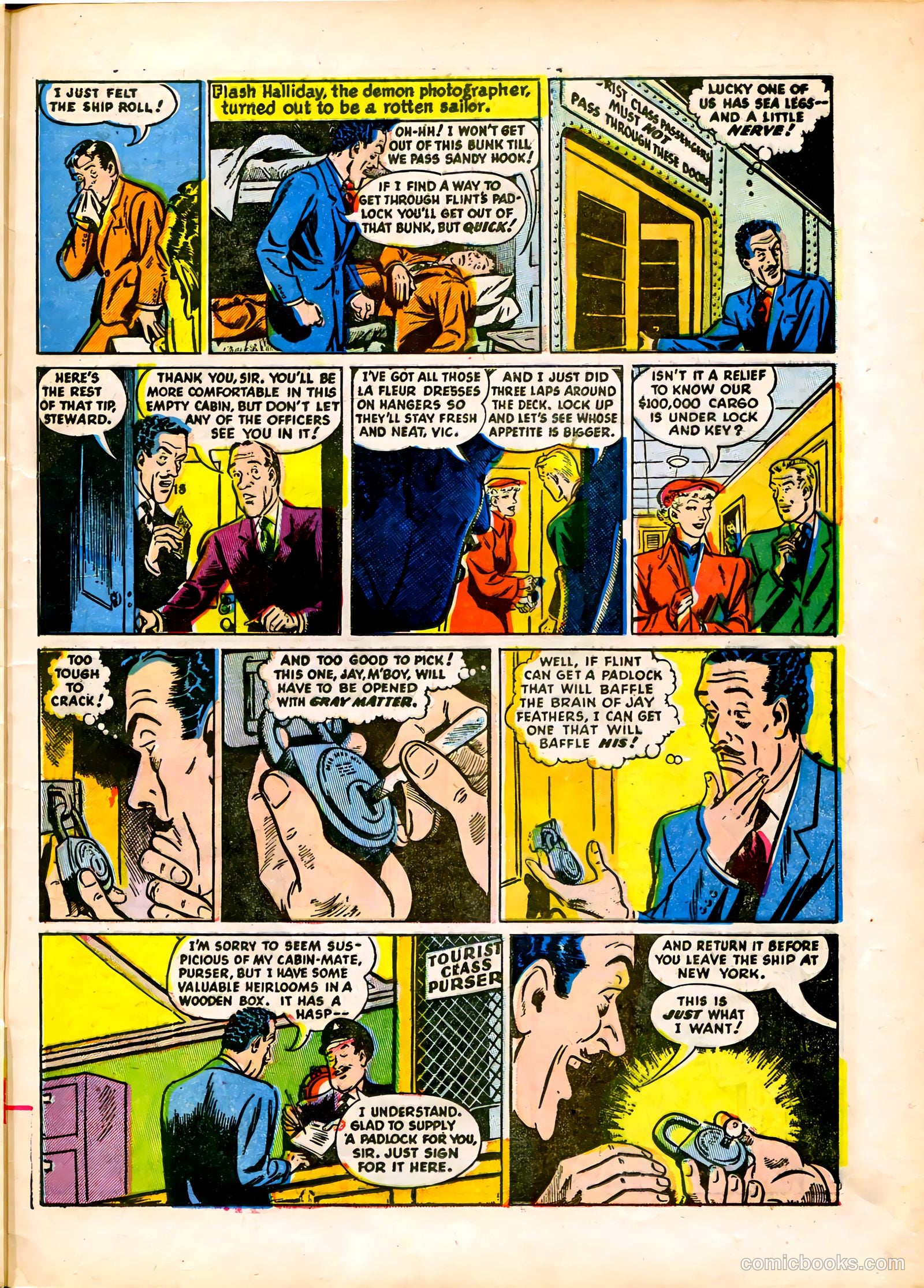 Fugitives from Justice #5 (1952) — page 21 of 36