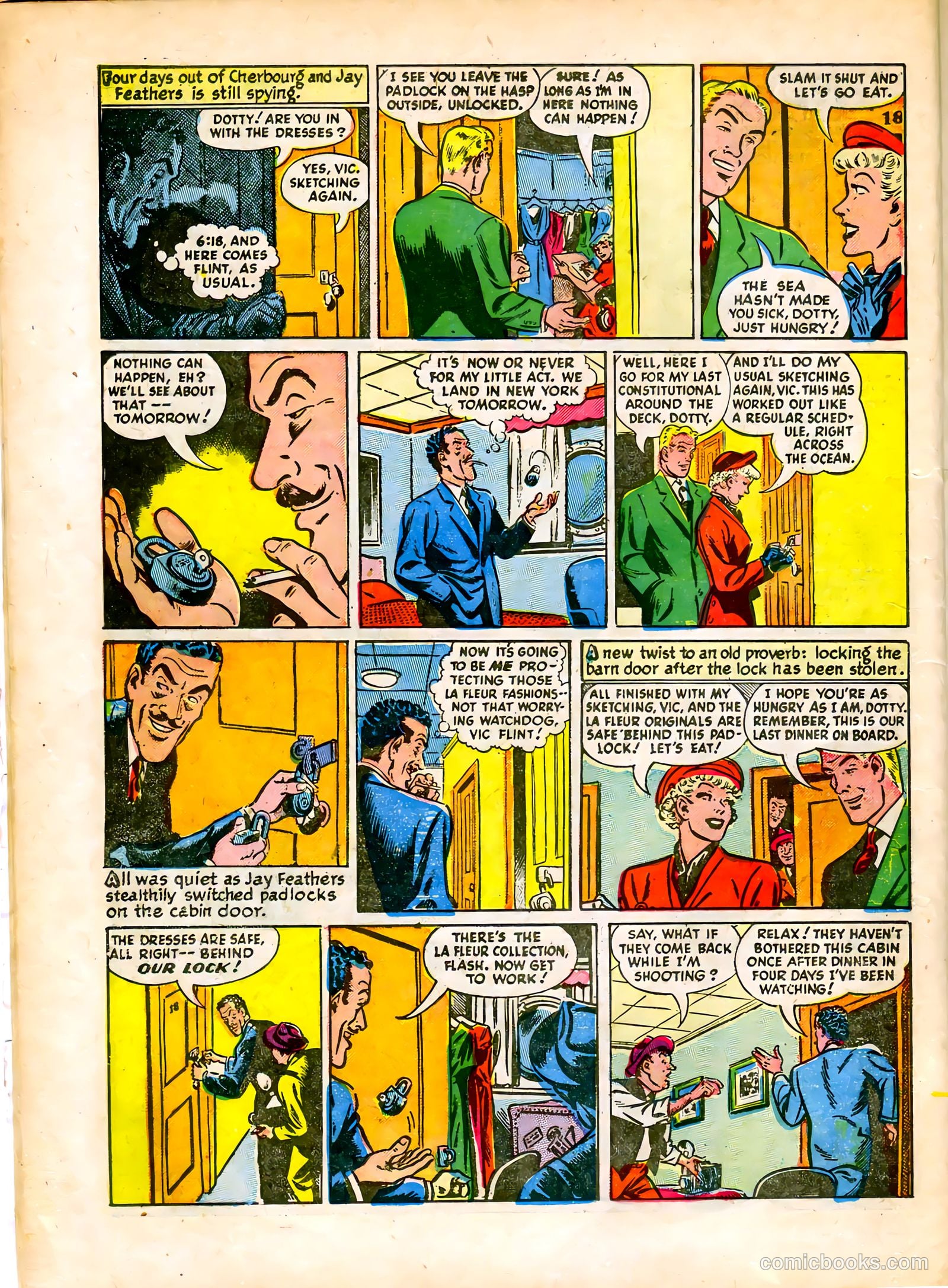 Fugitives from Justice #5 (1952) — page 22 of 36