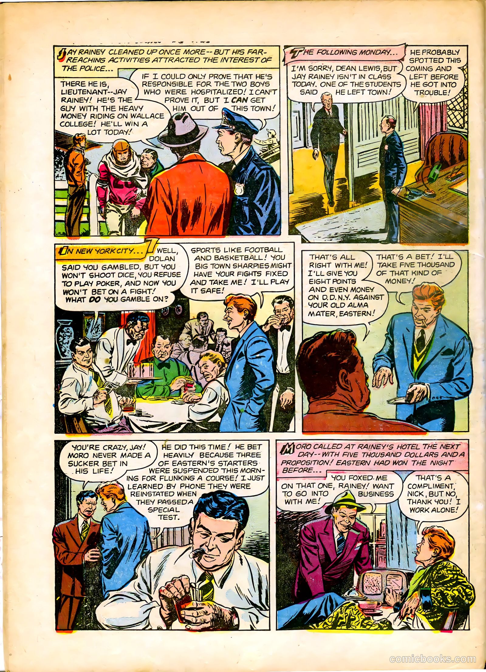 Fugitives from Justice #5 (1952) — page 30 of 36