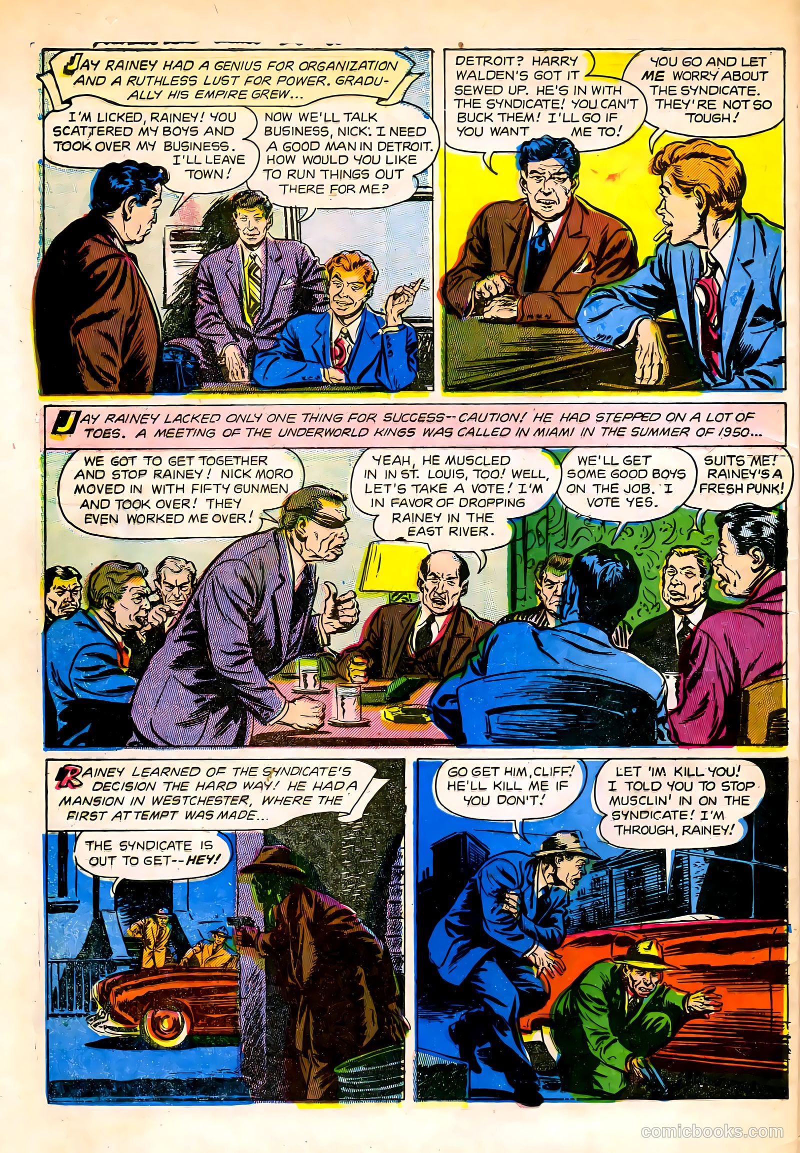 Fugitives from Justice #5 (1952) — page 32 of 36