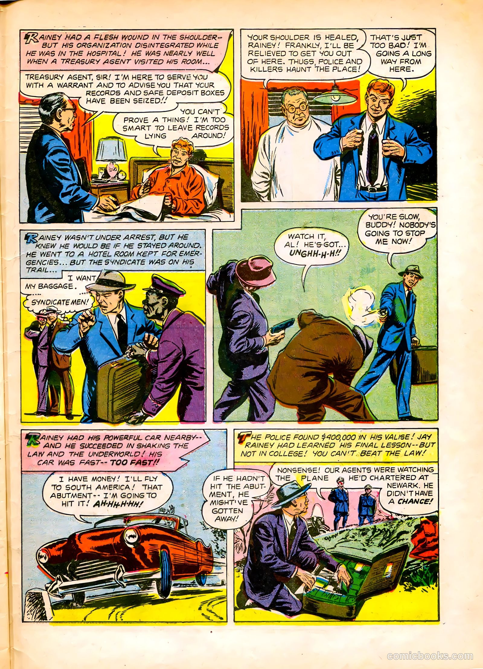 Fugitives from Justice #5 (1952) — page 33 of 36