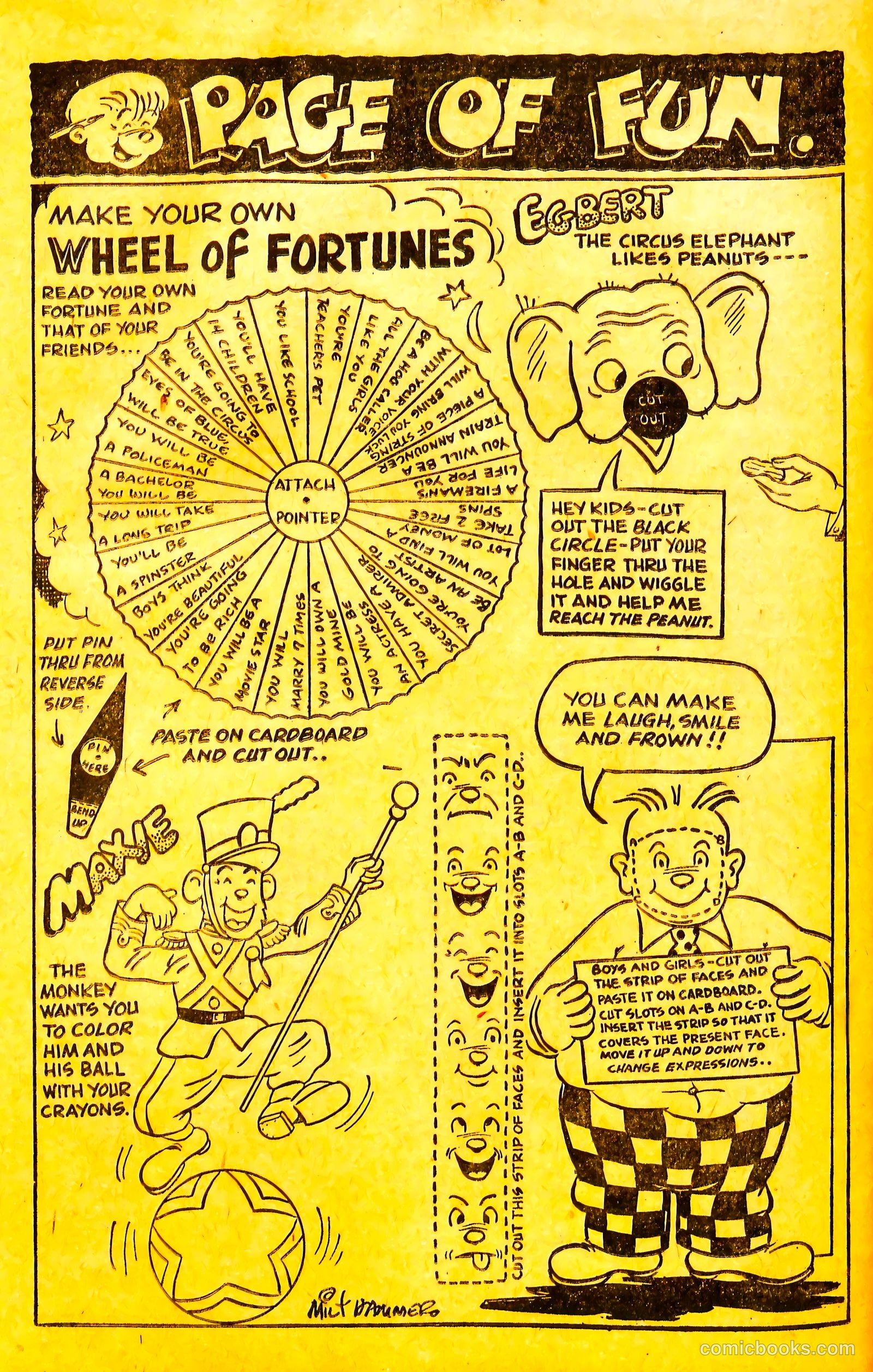 Fun Comics #10 (1953) — page 34 of 36