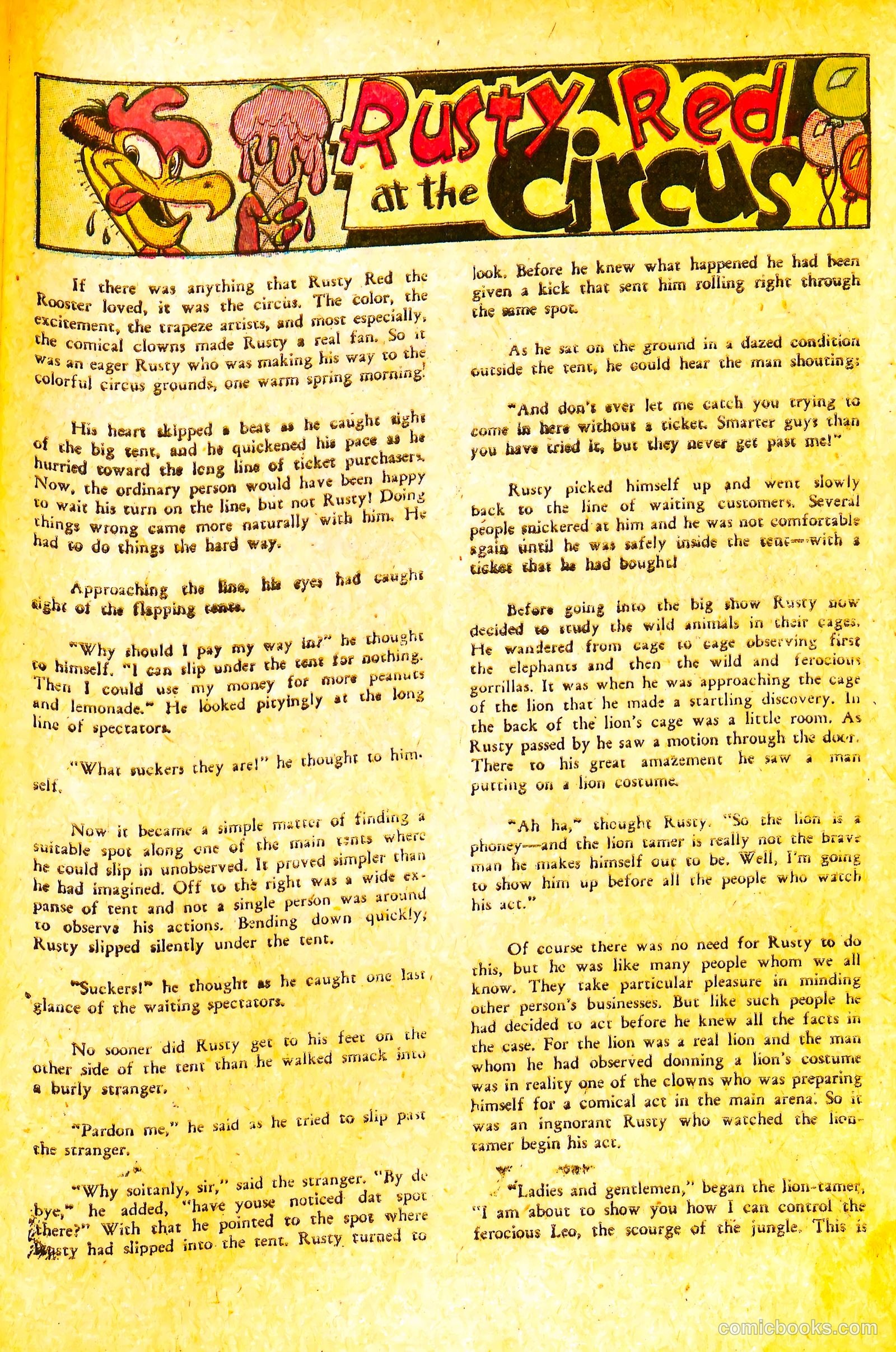 Fun Comics #9 (1953) — page 61 of 84