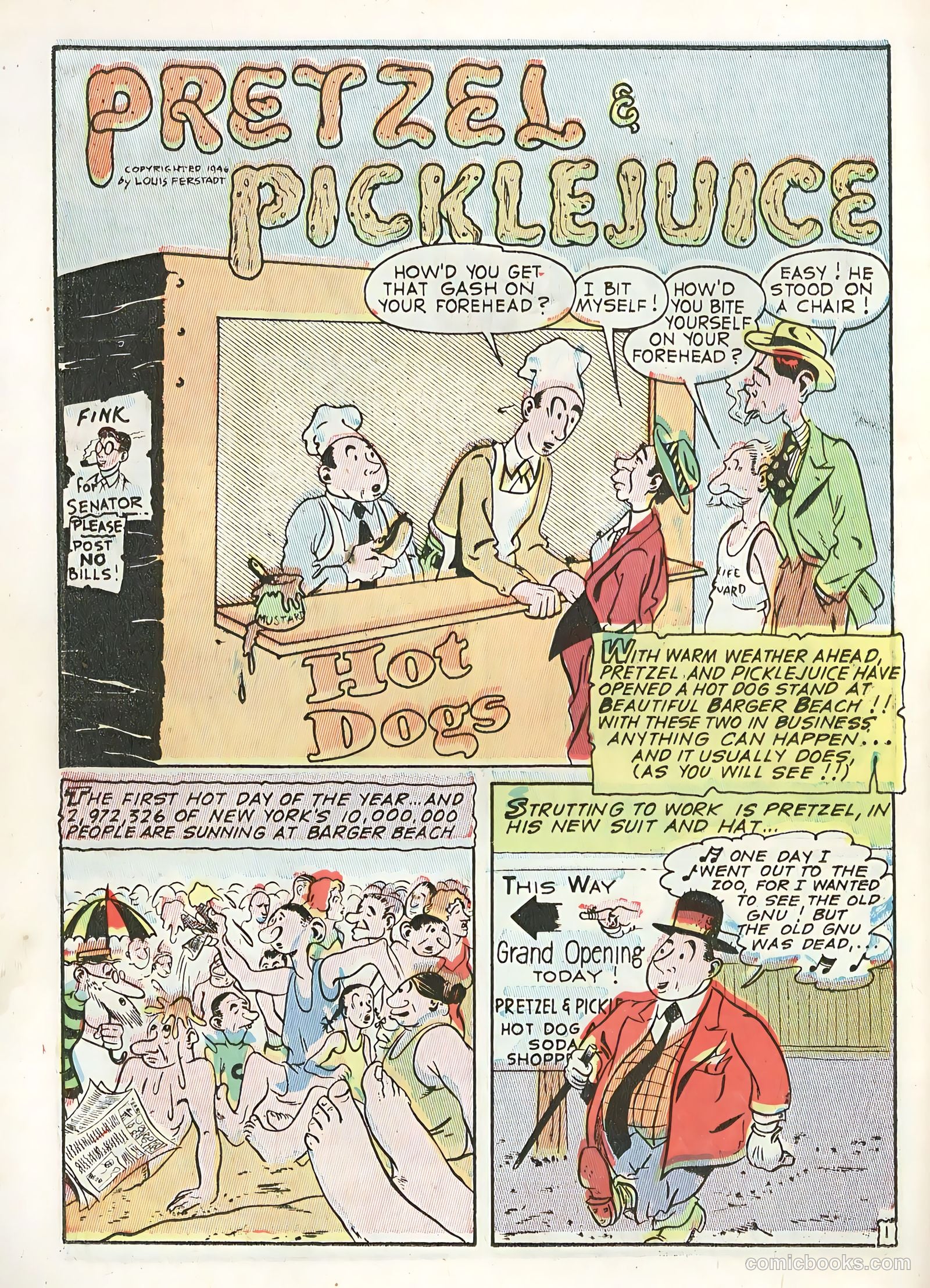 Funland Comics #1 (1945) — page 16 of 36
