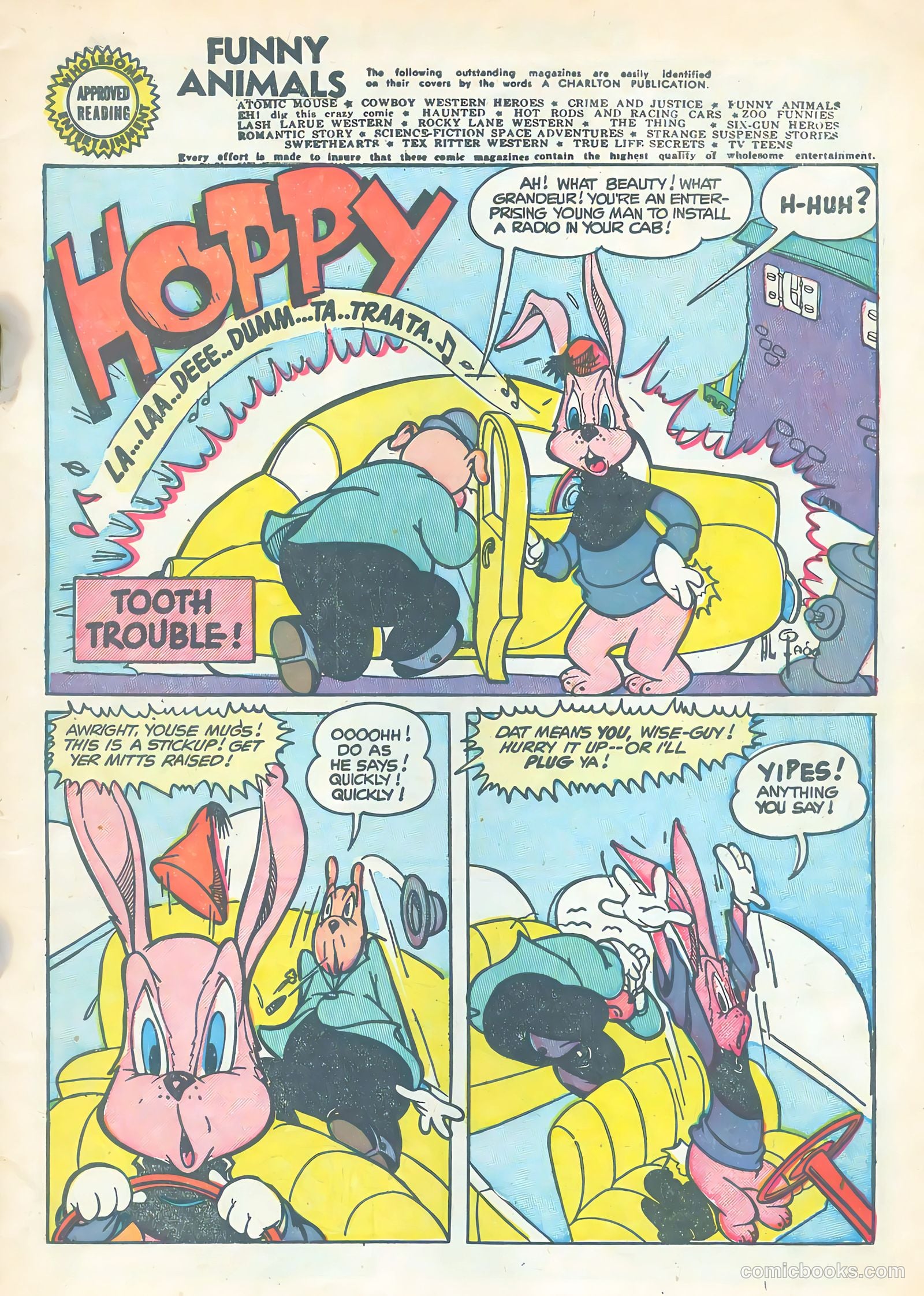 Funny Animals #84 (1954) — page 3 of 36